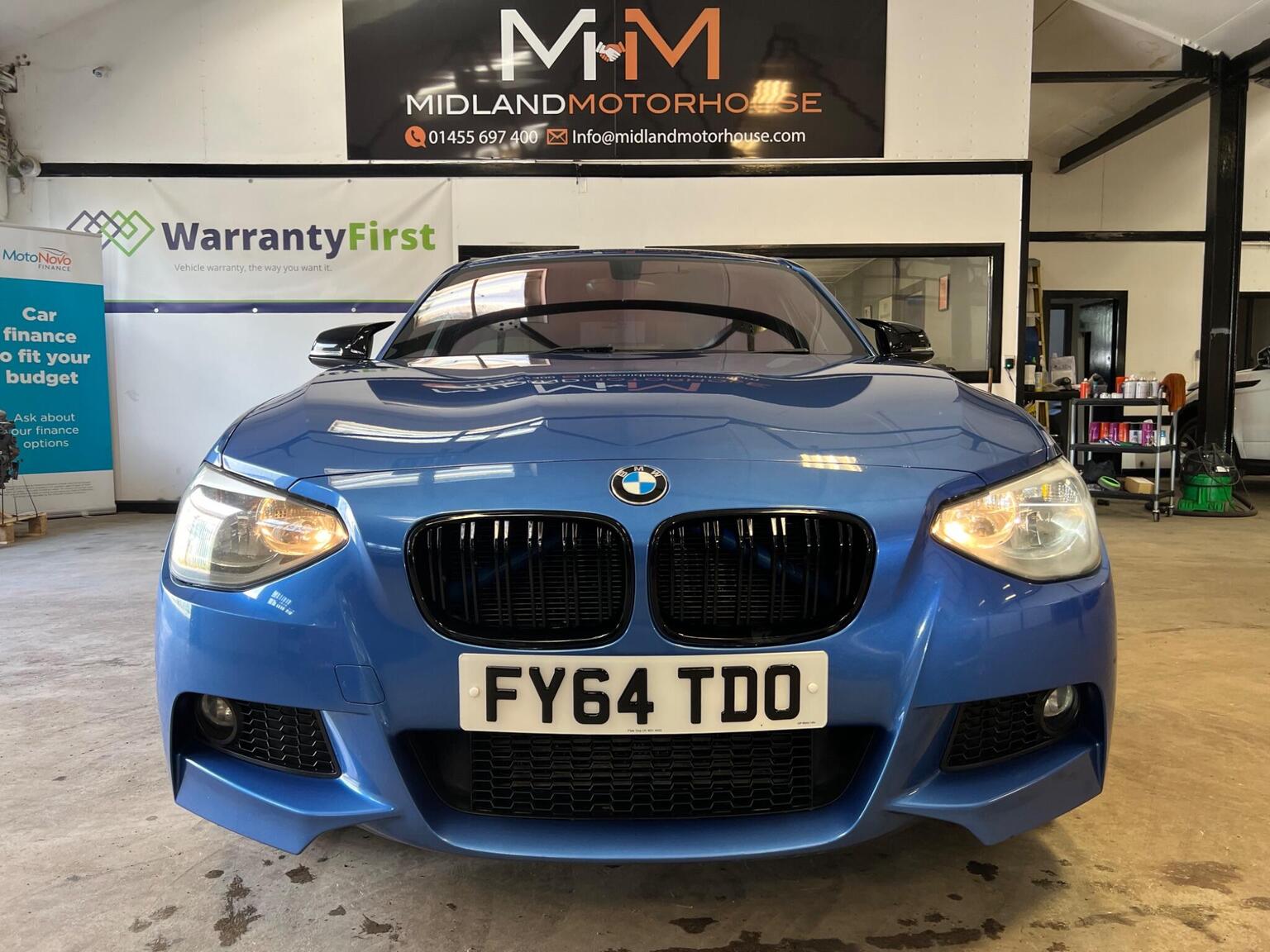 2014 BMW 1 SERIES 2.0 120d M Sport Auto Euro 5 (s/s) 5dr, exterior view 4
