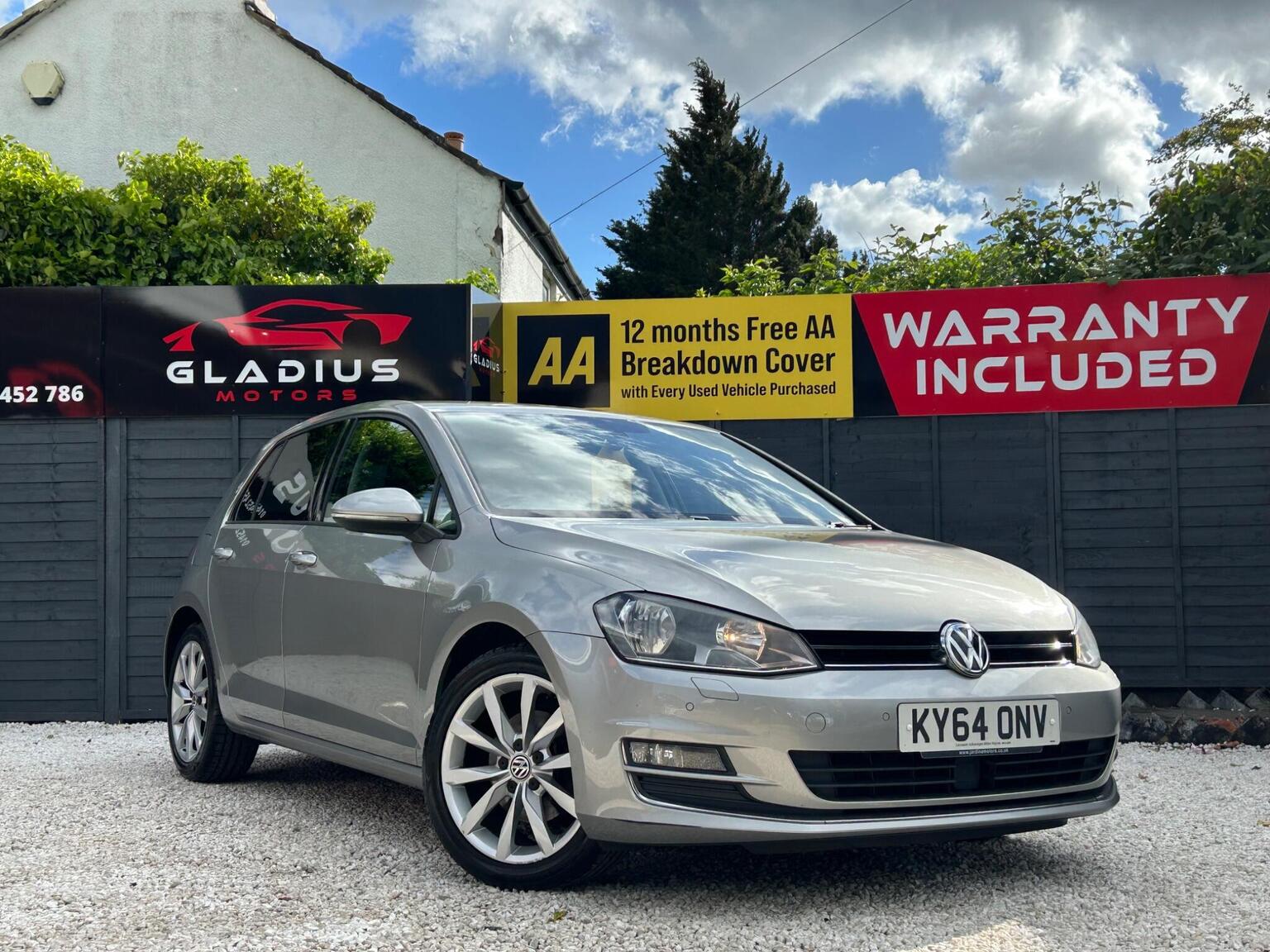 2014 Volkswagen GOLF 2.0 TDI BlueMotion Tech GT DSG Euro 5 (s/s) 5dr for sale, exterior front view