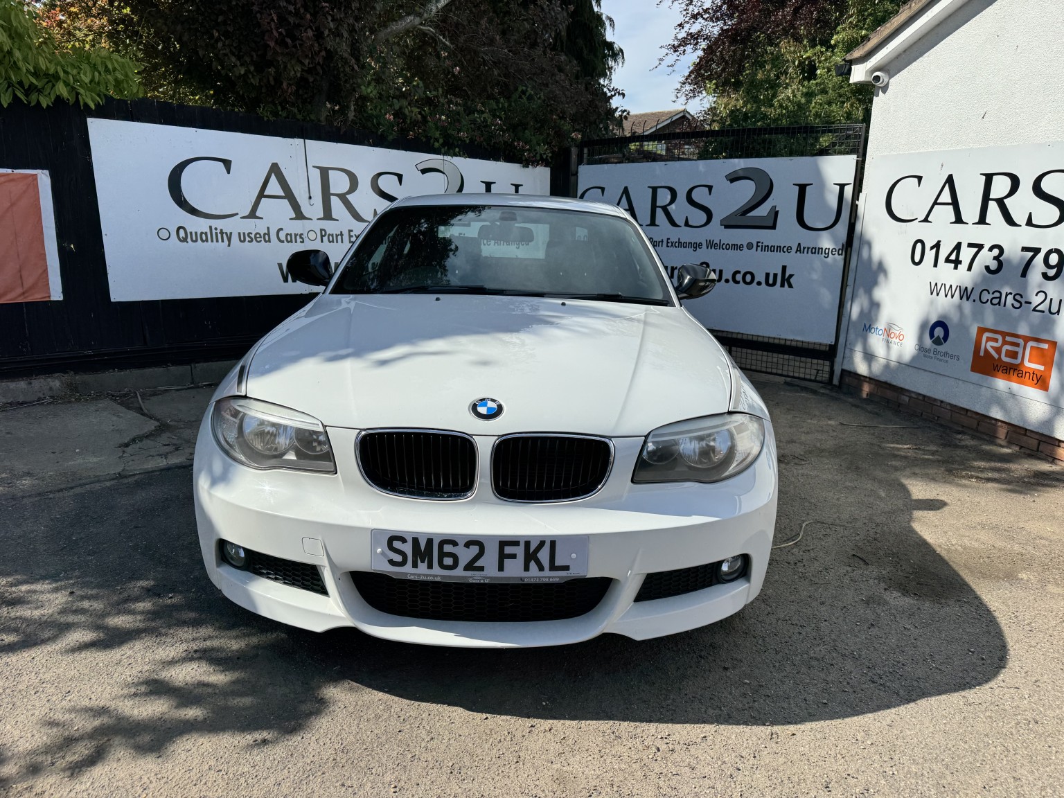 2012 BMW 1 SERIES 2.0 118d Sport Plus Edition Coupe, exterior view 2