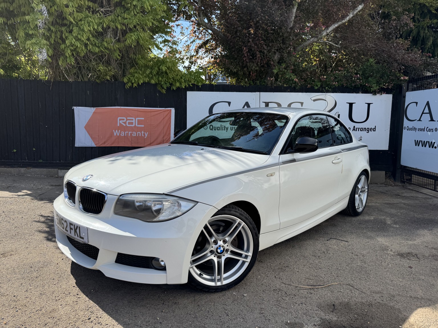 2012 BMW 1 SERIES 2.0 118d Sport Plus Edition Coupe, exterior view 4