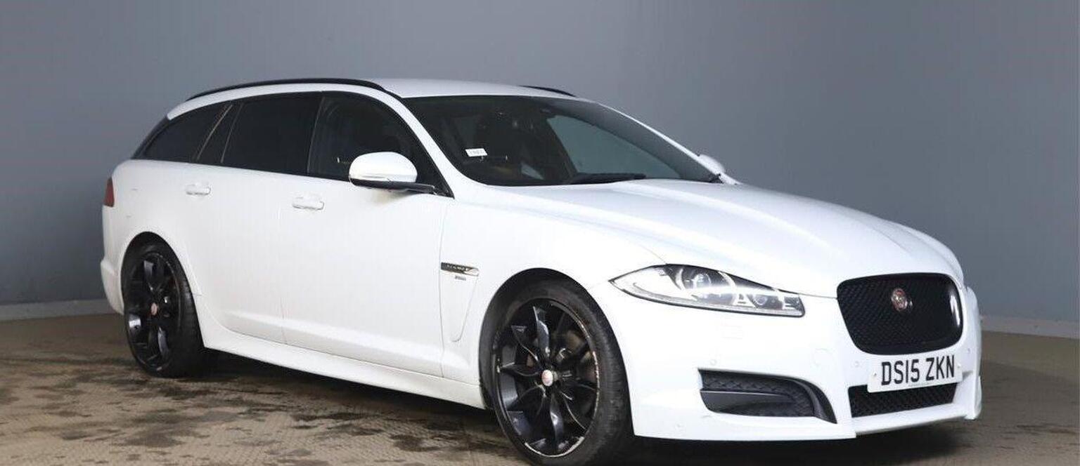 2015 Jaguar XF 2.2d R-Sport Black Sportbrake Auto Euro 5 (s/s) 5dr for sale, exterior front view