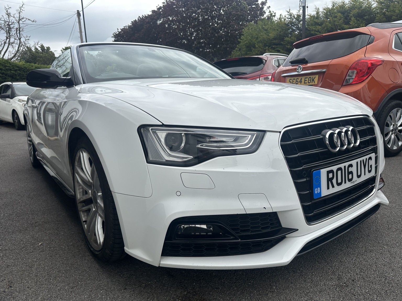 2016 Audi A5 CABRIOLET 2.0 TDI S line Special Edition Plus, exterior view 3
