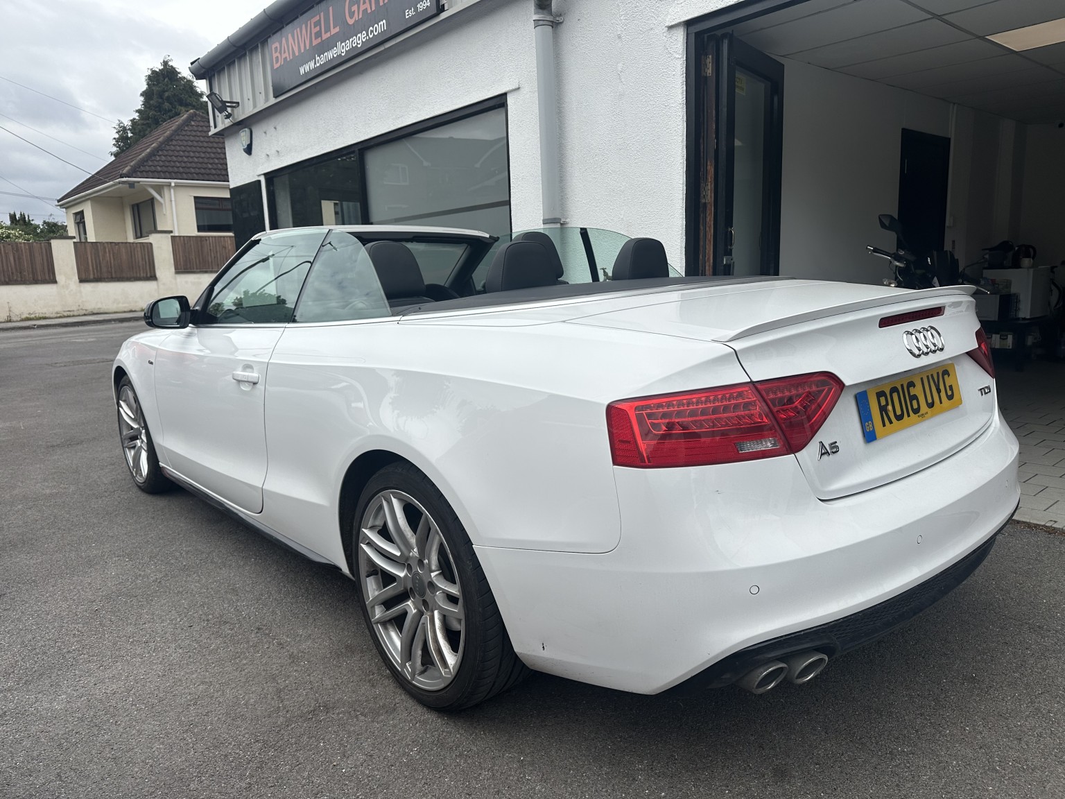 2016 Audi A5 CABRIOLET 2.0 TDI S line Special Edition Plus, exterior view 4