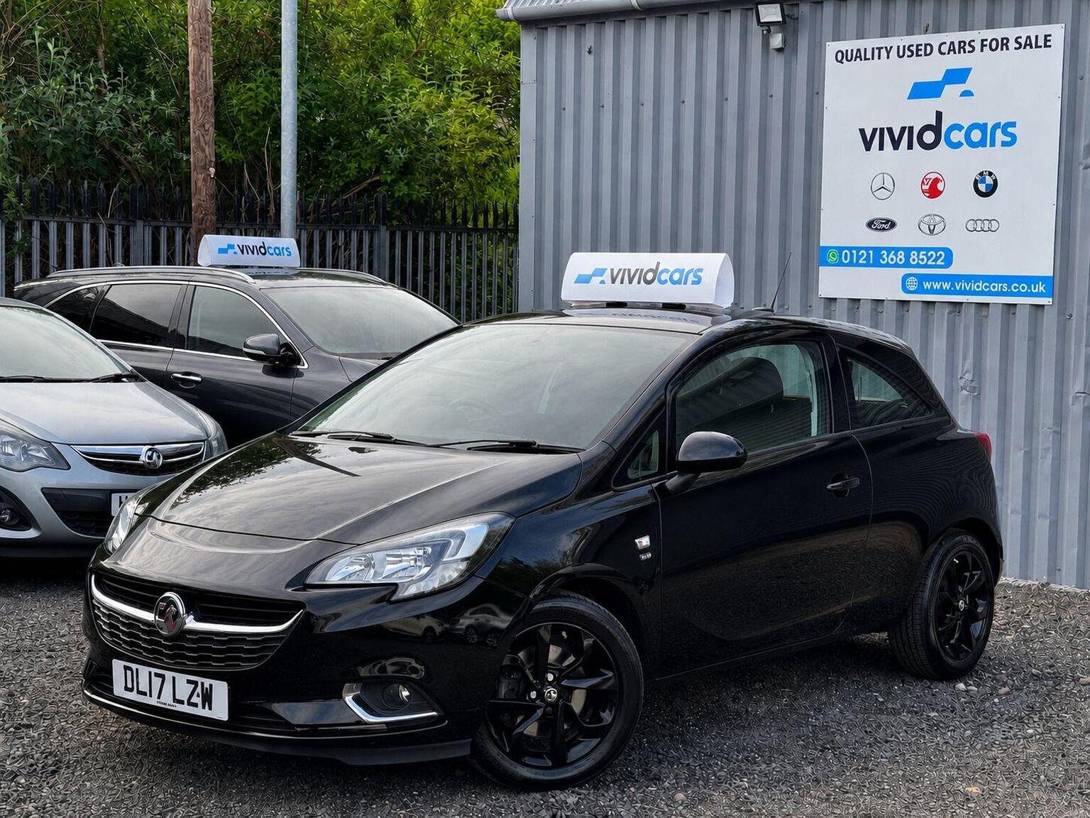 2017 Vauxhall CORSA 1.4i Turbo ecoFLEX SRi Euro 6 (s/s) 3dr for sale, exterior front view