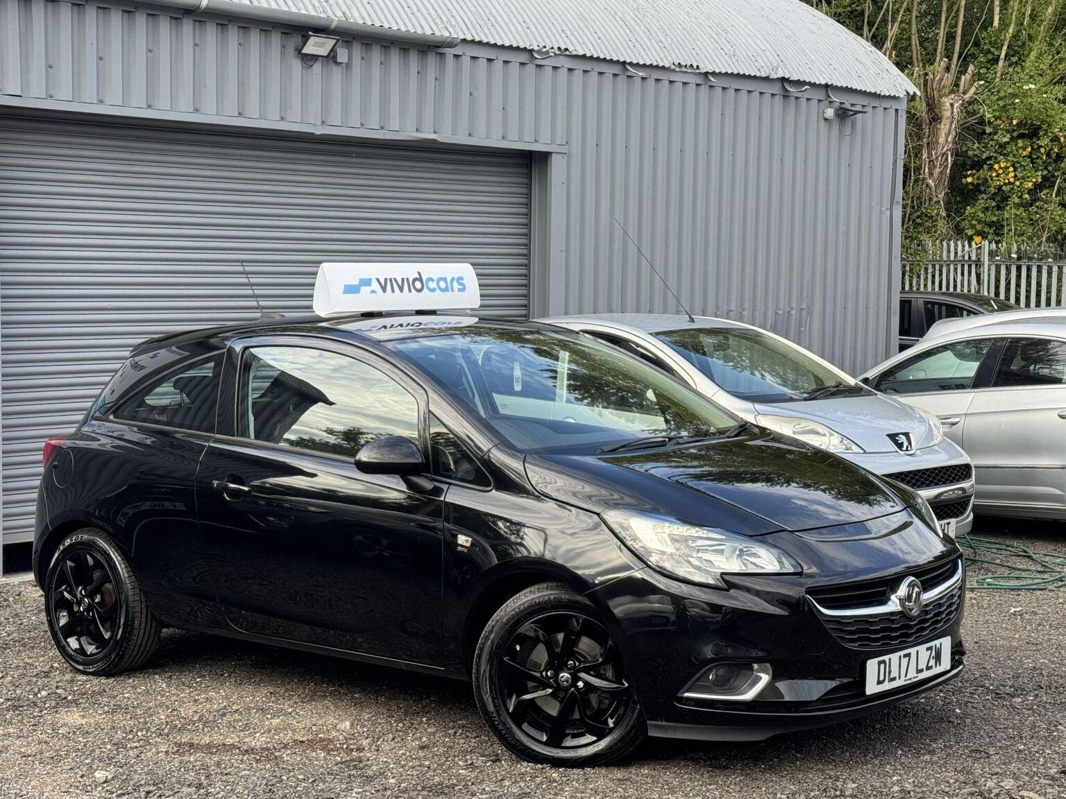 2017 Vauxhall CORSA 1.4i Turbo ecoFLEX SRi Euro 6 (s/s) 3dr, exterior view 2