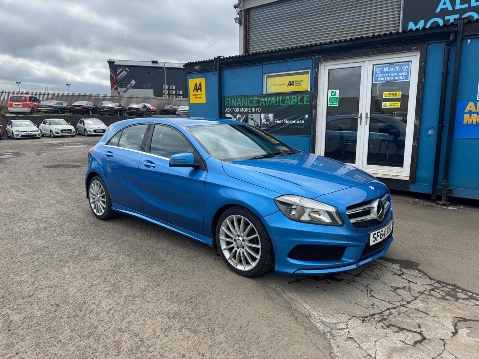 2014 Mercedes-Benz A CLASS 1.5 A180 CDI AMG Sport Euro 5 (s/s) 5dr, exterior view 2