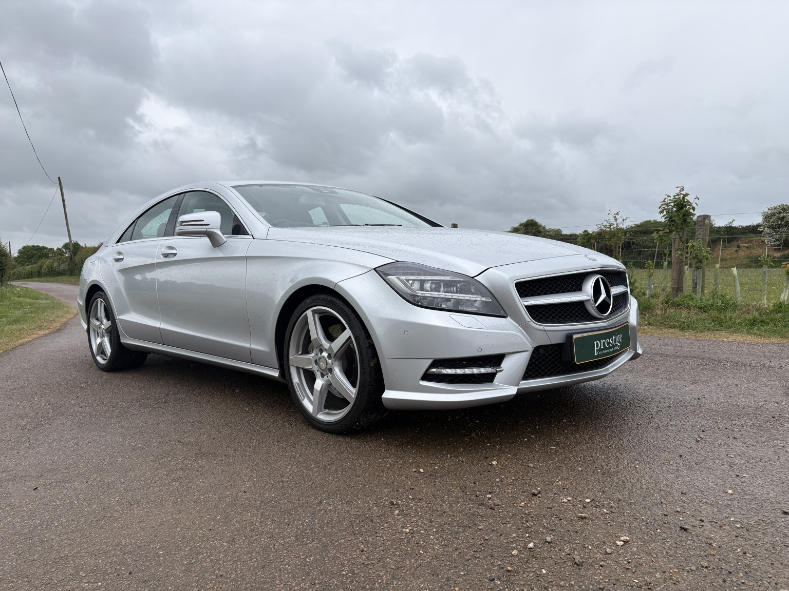 2013 Mercedes-Benz CLS 3.0 CLS350 CDI V6 AMG Sport, exterior view 4