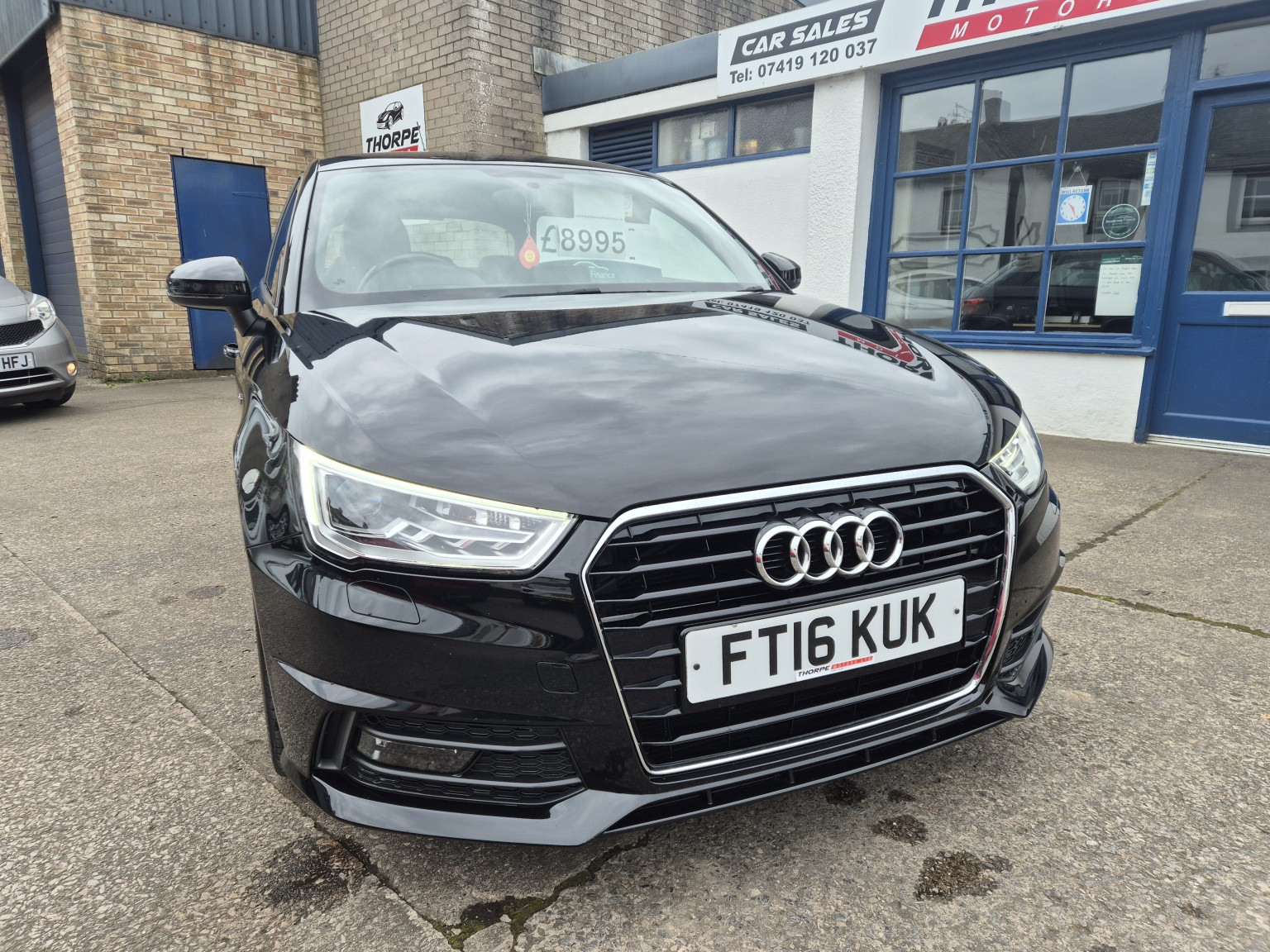 2016 Audi A1 1.4 TFSI S line, exterior view 3