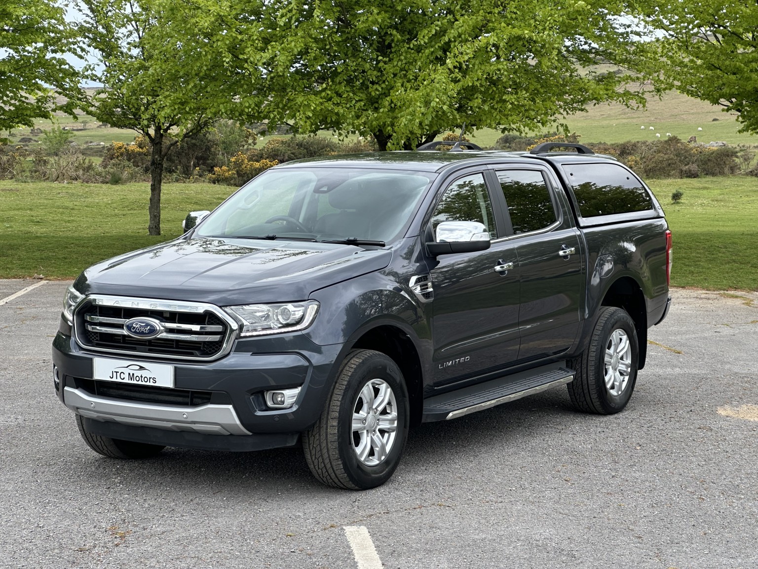 2020 Ford RANGER 2.0 EcoBlue Limited Auto, blue, diesel + lovely example, exterior view 2