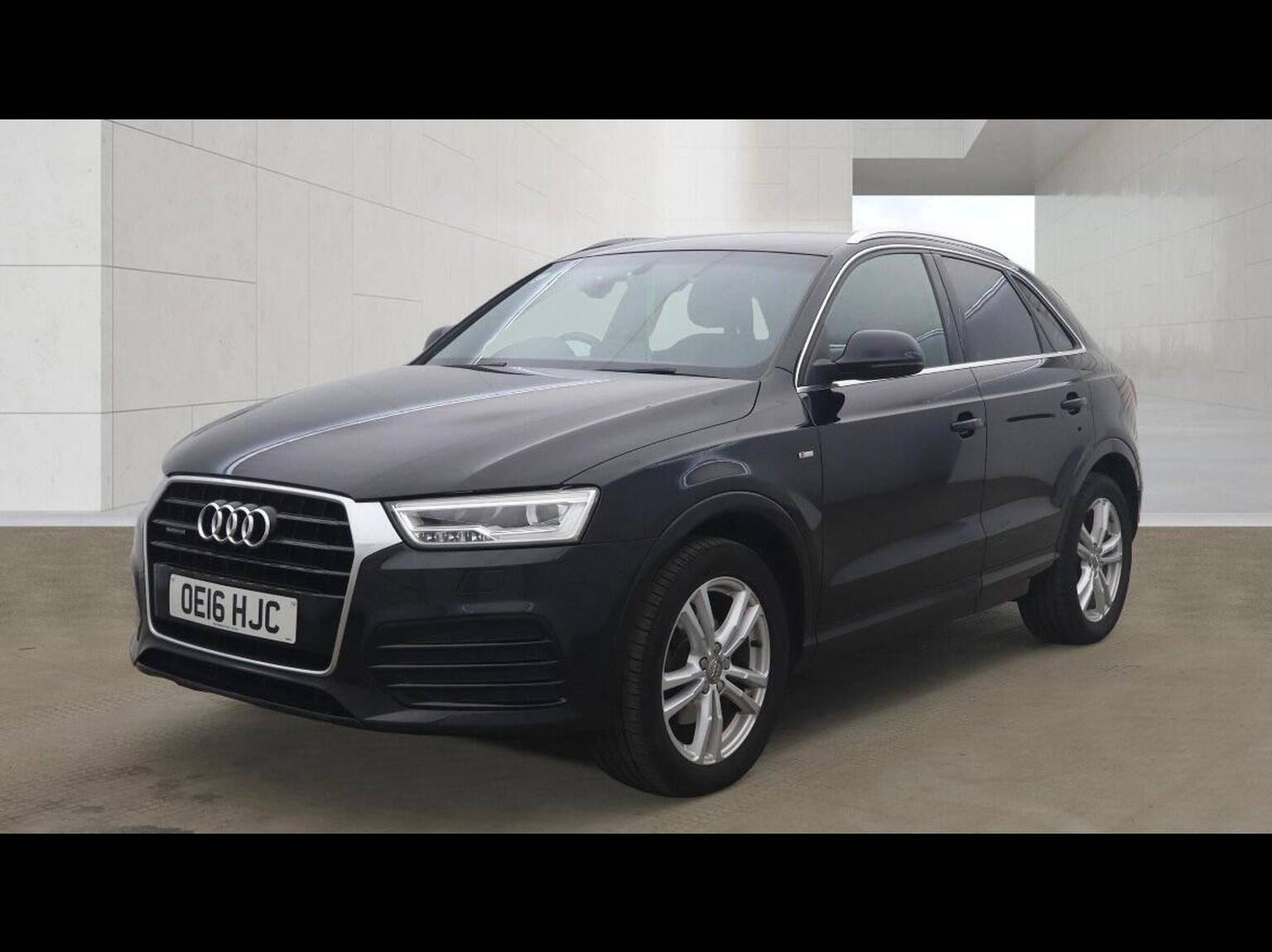 2016 Audi Q3 2.0 TDI S line S Tronic quattro Euro 6 (s/s) 5dr, exterior view 2