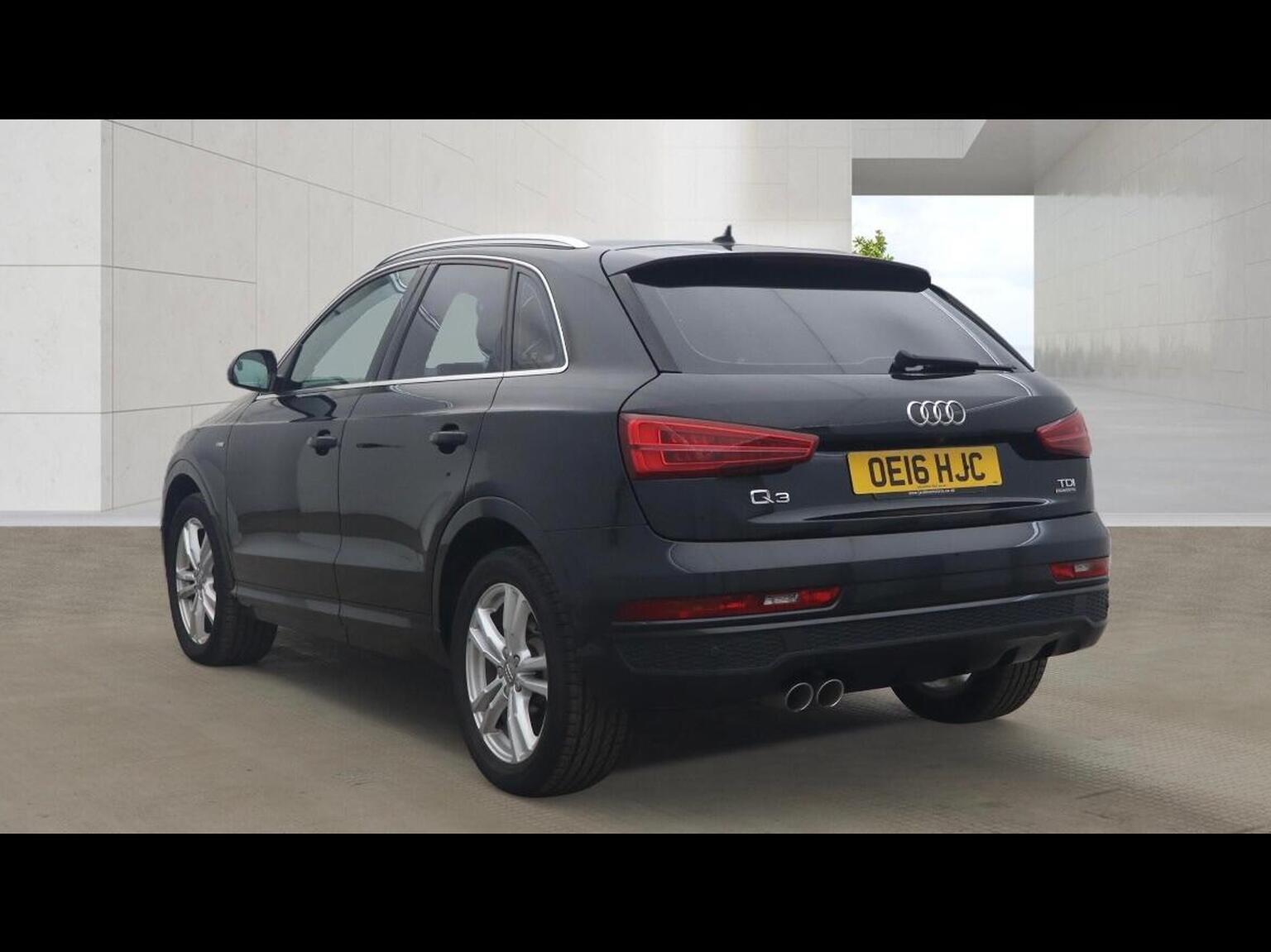 2016 Audi Q3 2.0 TDI S line S Tronic quattro Euro 6 (s/s) 5dr, exterior view 3