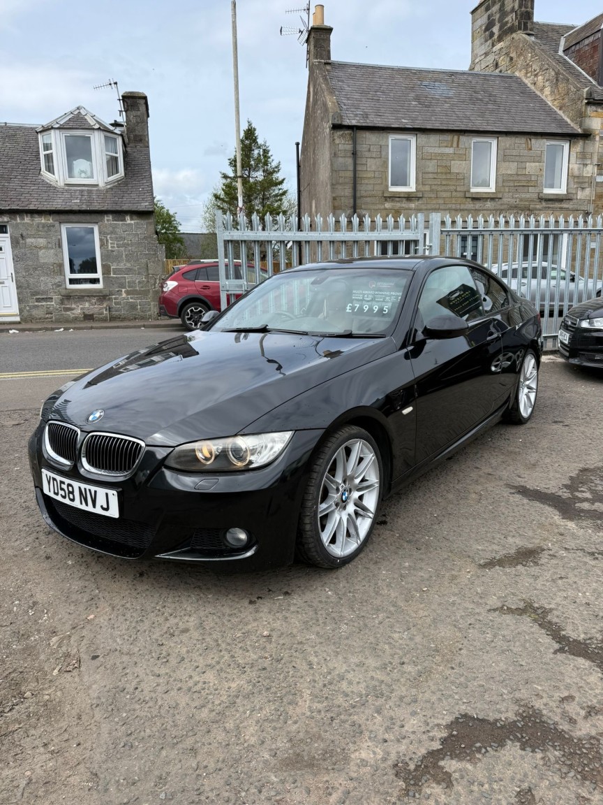 2008 BMW 3 SERIES 3.0 335d A M Sport Coupe, exterior view 2