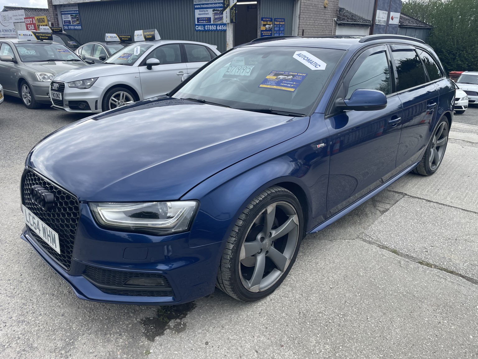 2015 Audi A4 AVANT 1.8 TFSI Black Edition, exterior view 4