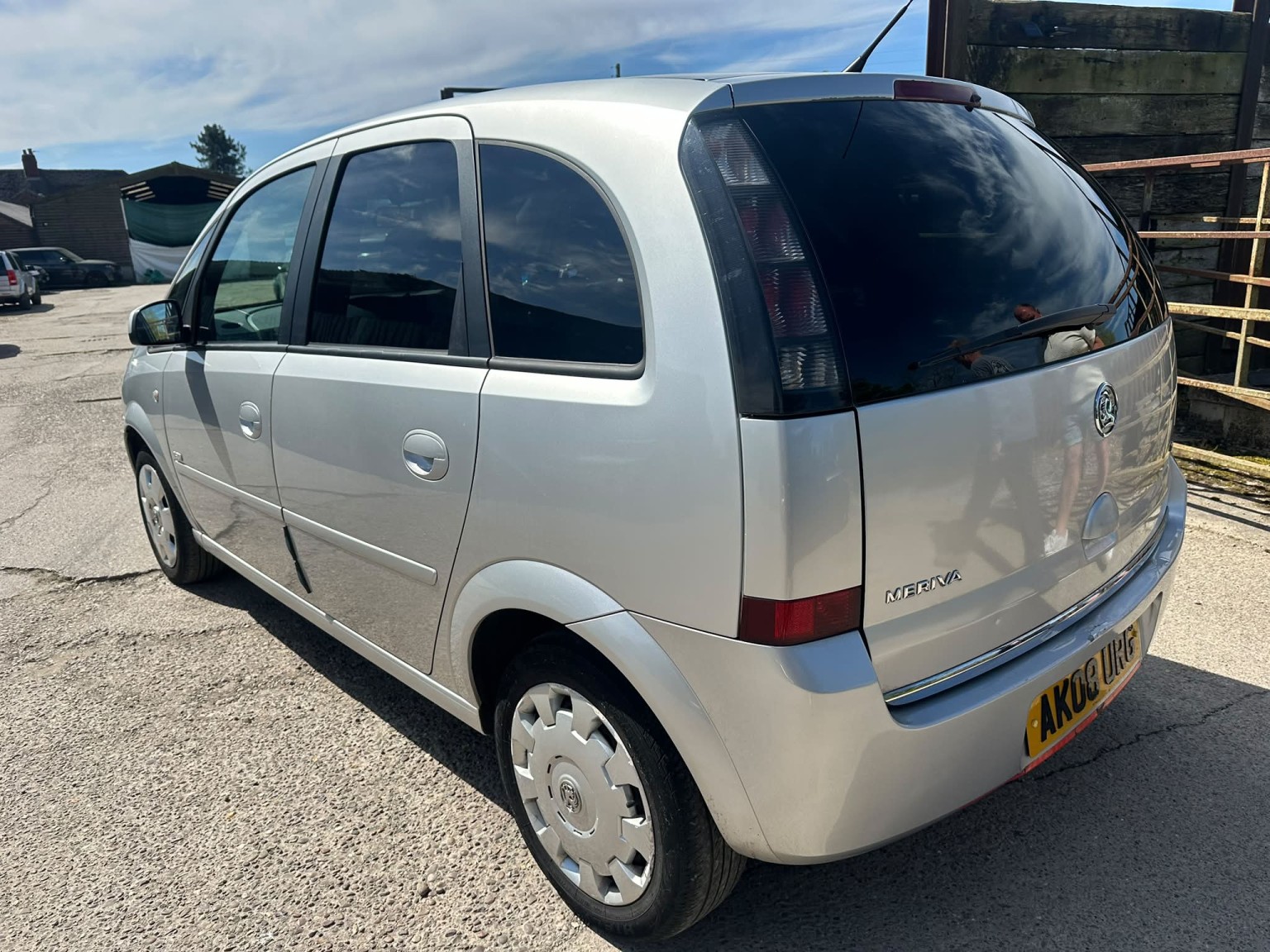 2008 Vauxhall MERIVA 1.6 i 16v Design, exterior view 3