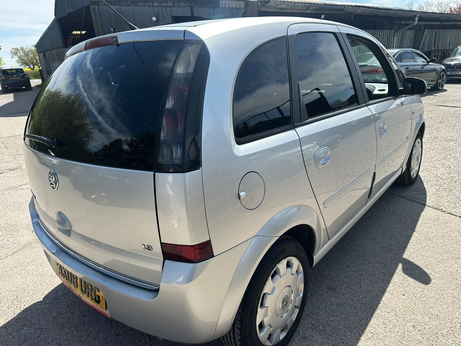 2008 Vauxhall MERIVA 1.6 i 16v Design, exterior view 4