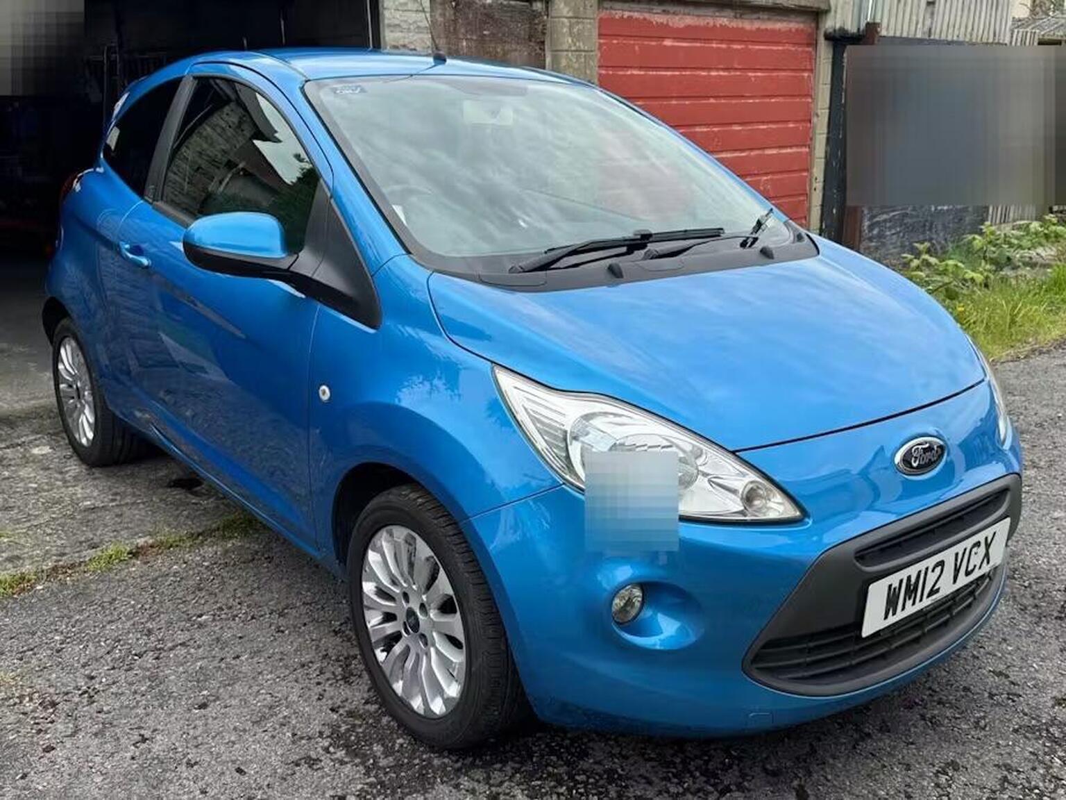 2012 Ford KA 1.2 Zetec Euro 5 (s/s) 3dr for sale, exterior front view