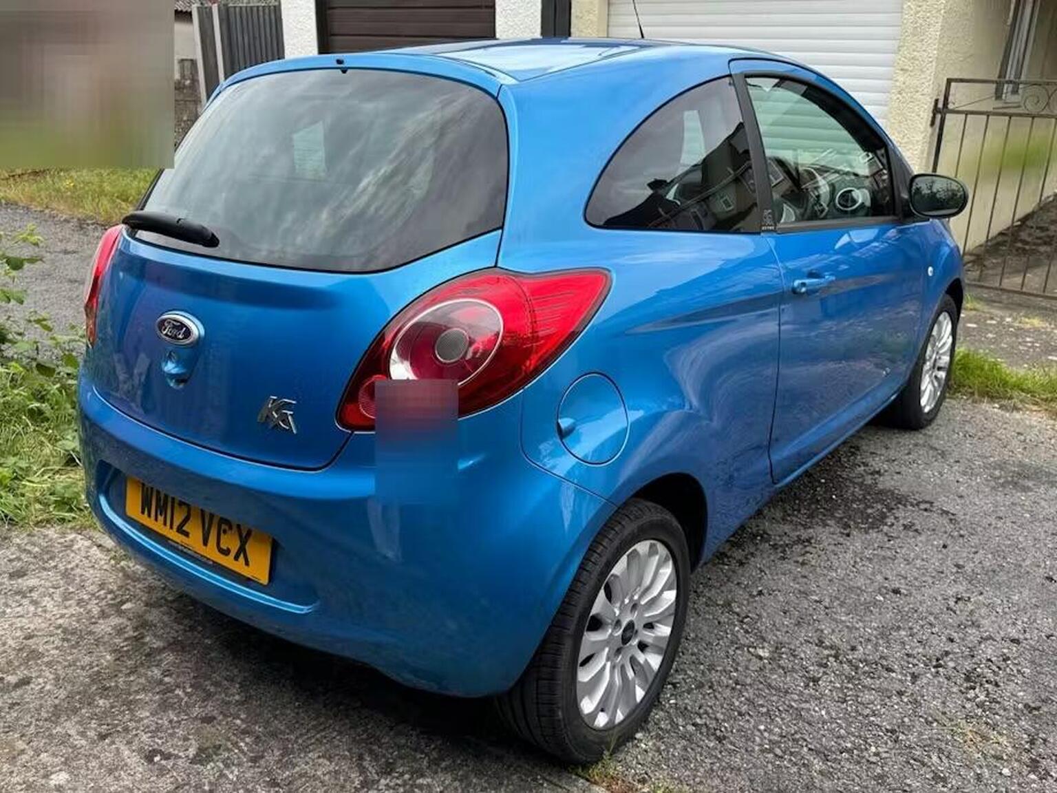 2012 Ford KA 1.2 Zetec Euro 5 (s/s) 3dr, exterior view 2