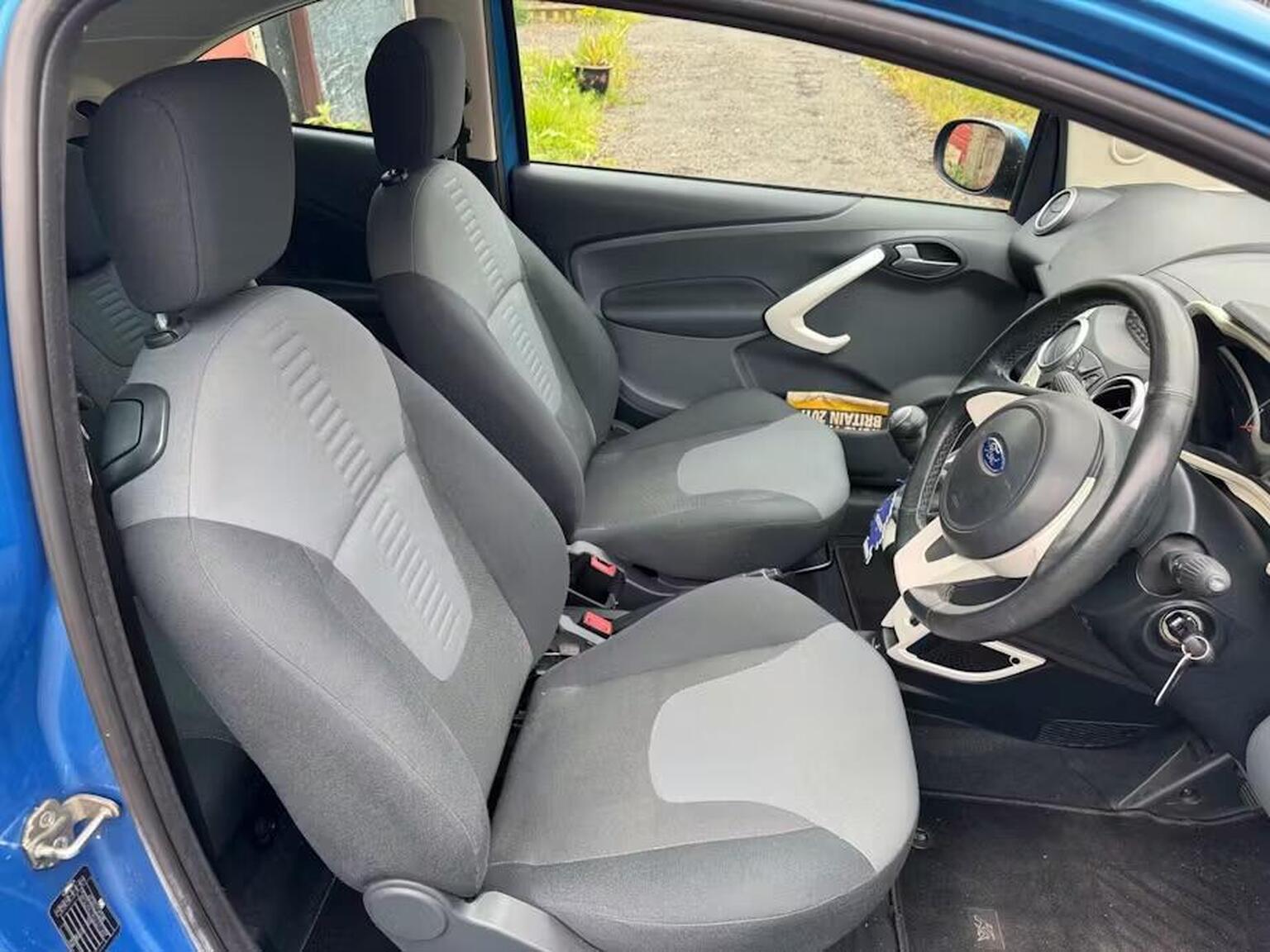 2012 Ford KA 1.2 Zetec Euro 5 (s/s) 3dr, exterior view 4