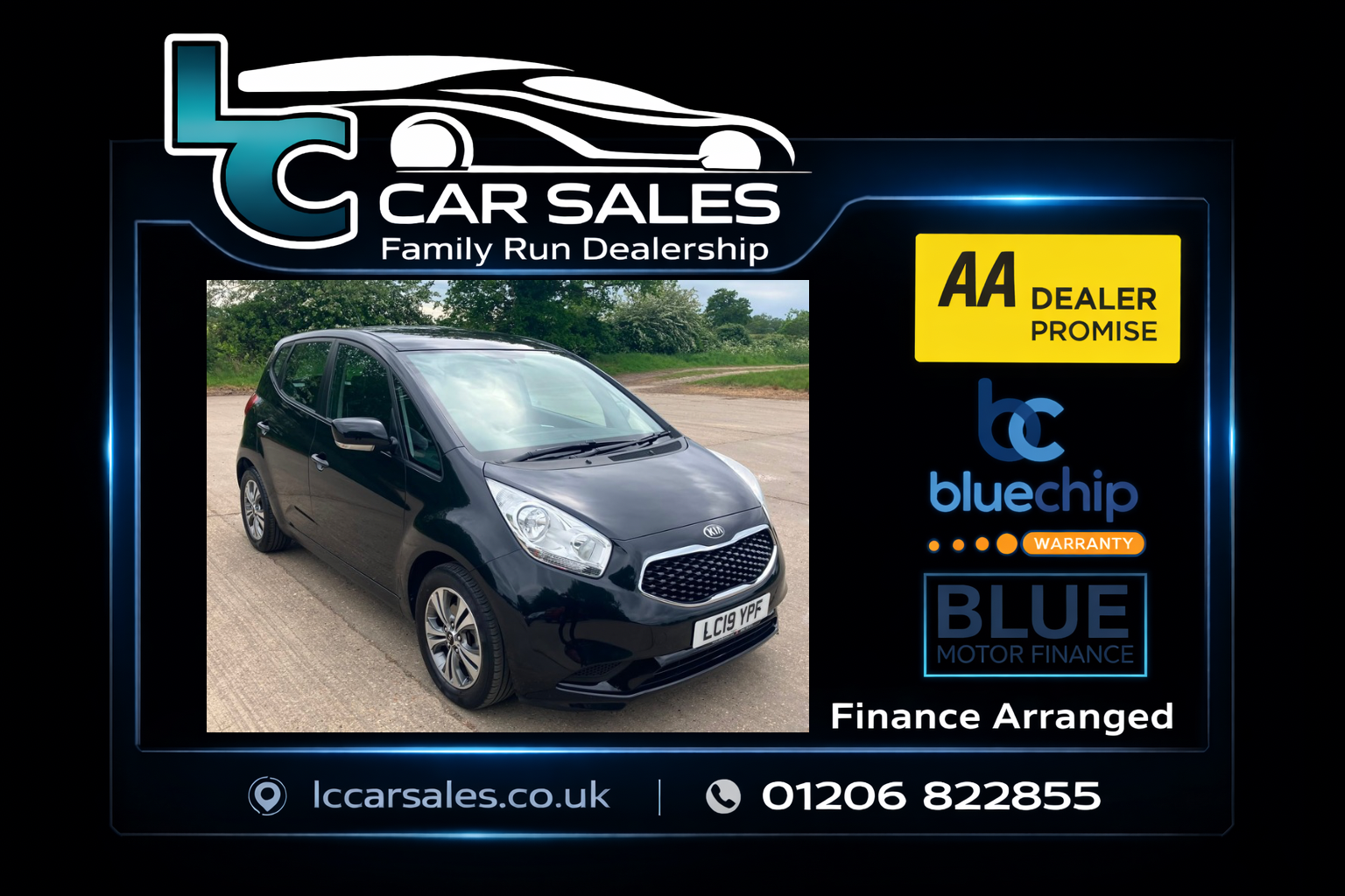 2019 Kia Venga 1.6 2 AUTOMATIC for sale in the UK