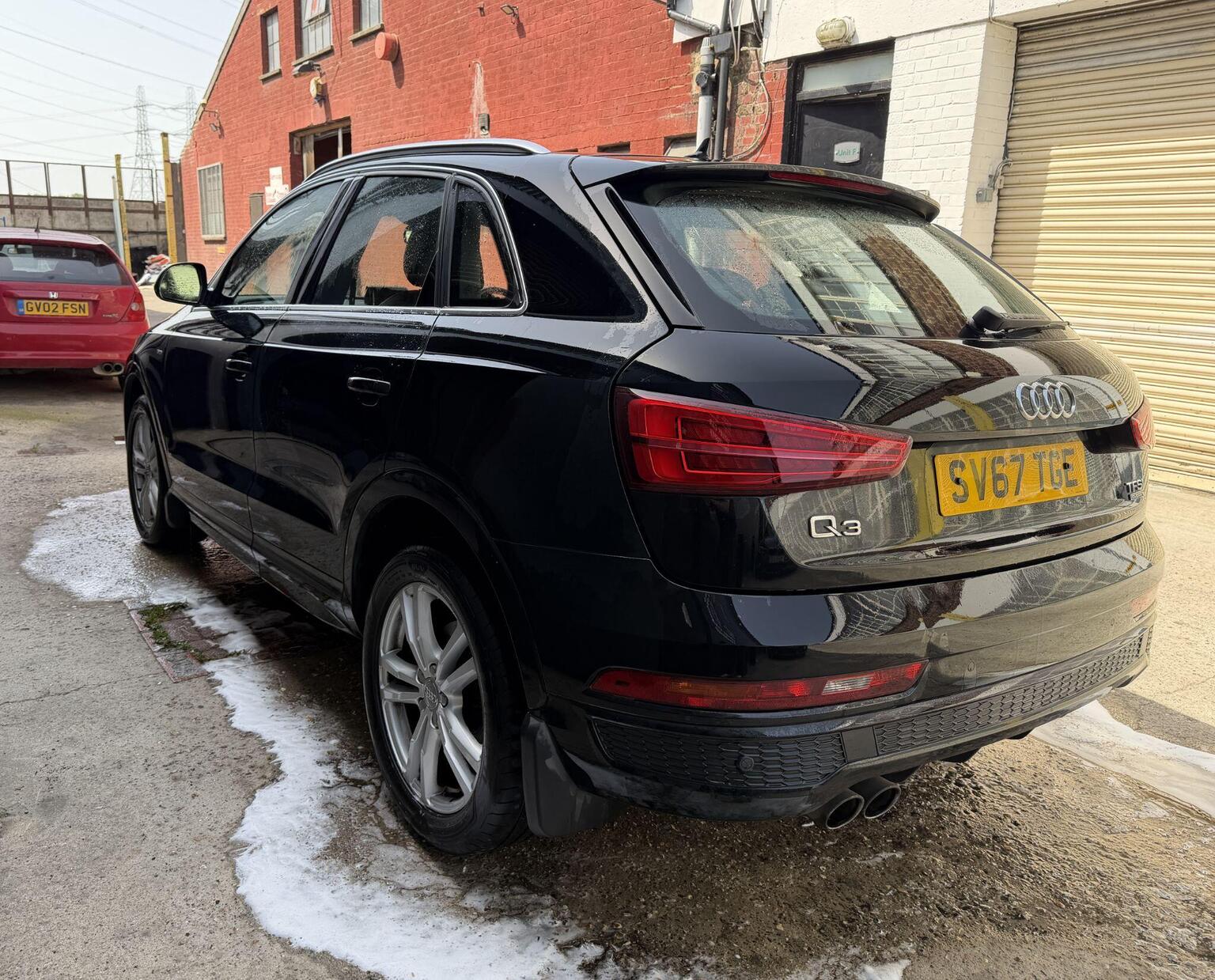 2017 Audi Q3 2.0 TFSI S line Edition S Tronic quattro Euro 6 (s/s) 5dr, exterior view 4