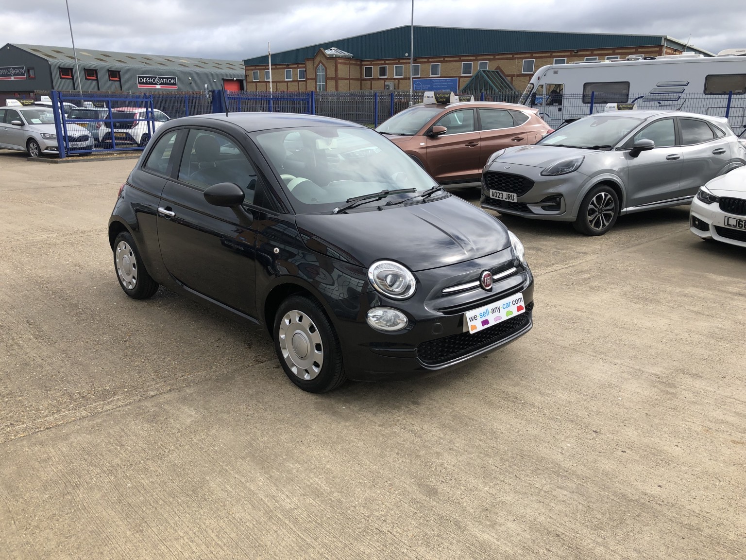 2015 Fiat 500 1.2 500 My17 1.2 69hp Pop, exterior view 2