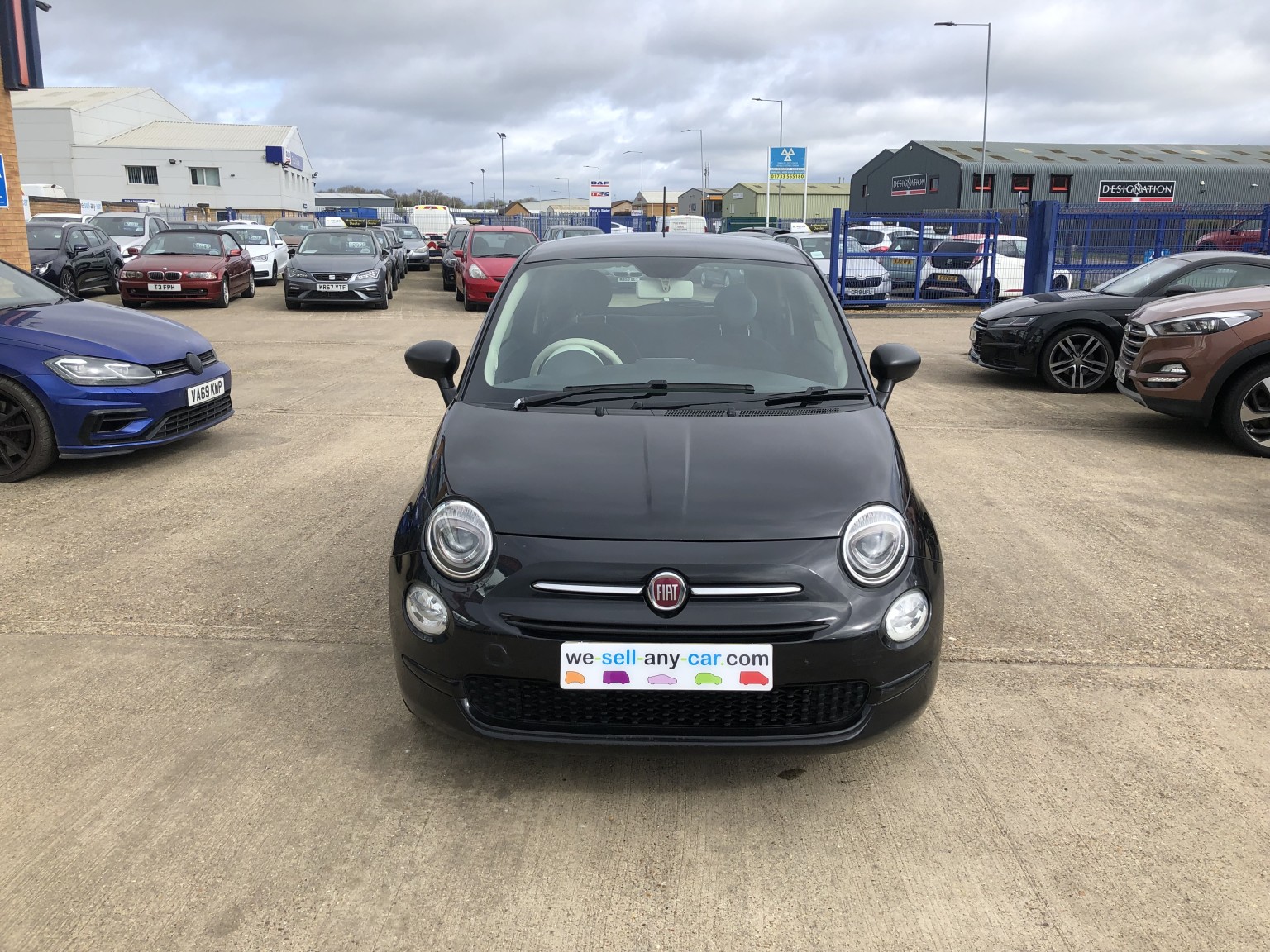 2015 Fiat 500 1.2 500 My17 1.2 69hp Pop, exterior view 3