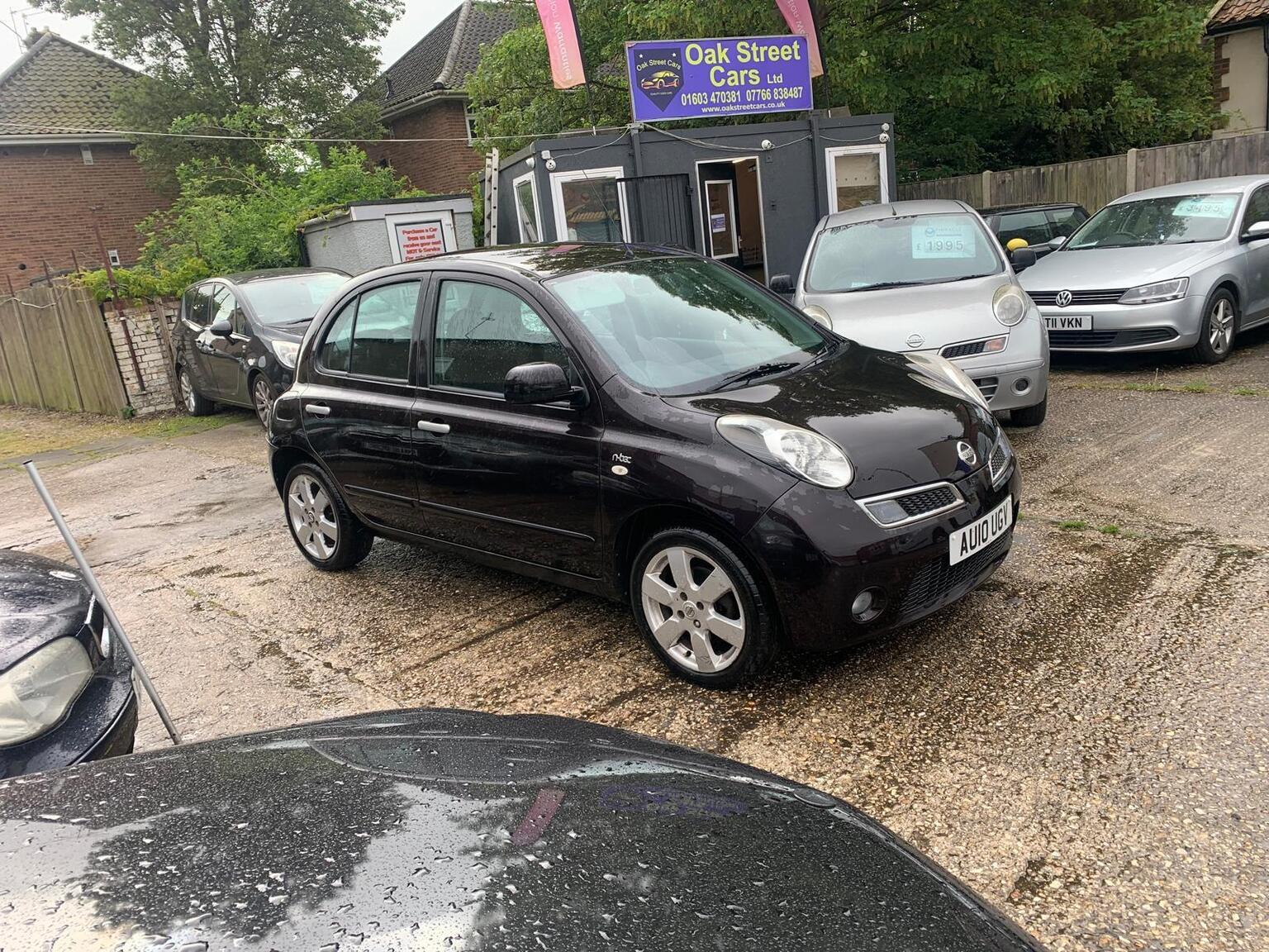 2010 Nissan MICRA 1.2 16v n-tec 5dr, exterior view 3