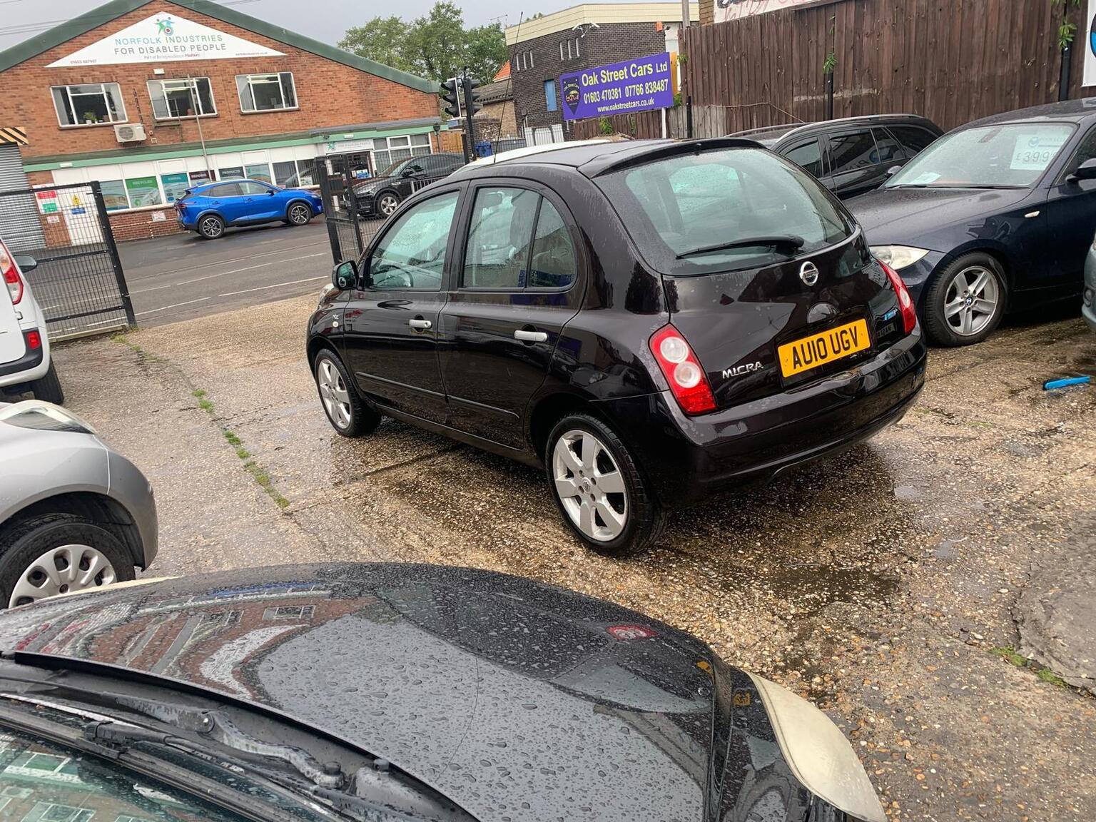 2010 Nissan MICRA 1.2 16v n-tec 5dr, exterior view 4