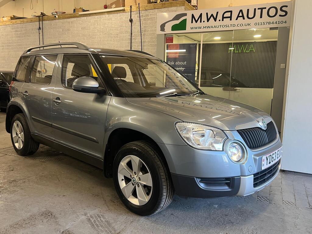 2013 Skoda Yeti 2.0 TDI S SUV 5dr Diesel Manual Euro 5 (110 ps) for sale, exterior front view