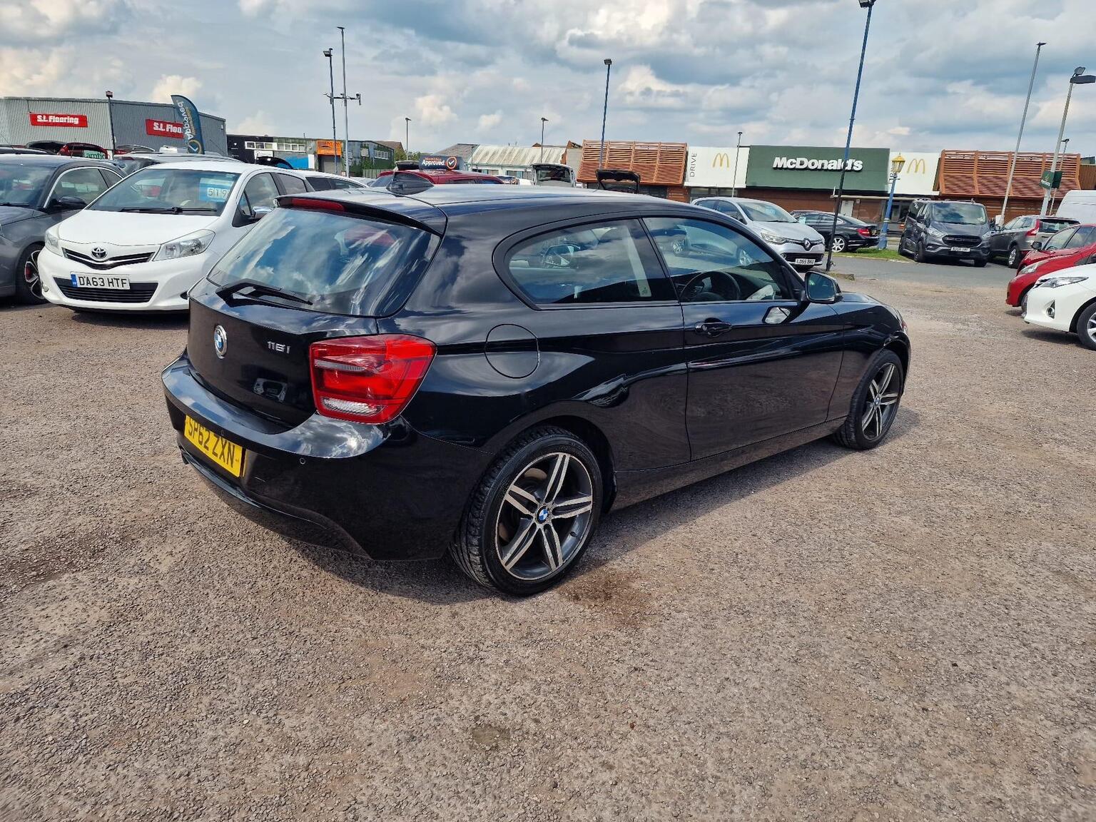 2012 BMW 1 SERIES 1.6 116i Sport Euro 5 (s/s) 3dr, exterior view 2