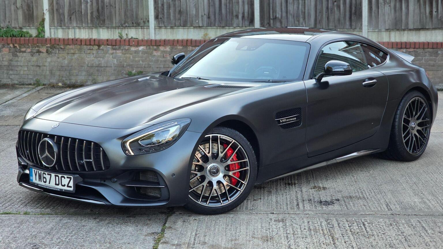 2017 Mercedes-Benz AMG GT 4.0 V8 BiTurbo C Edition 50 SpdS DCT Euro 6 (s/s) 2dr for sale, exterior front view