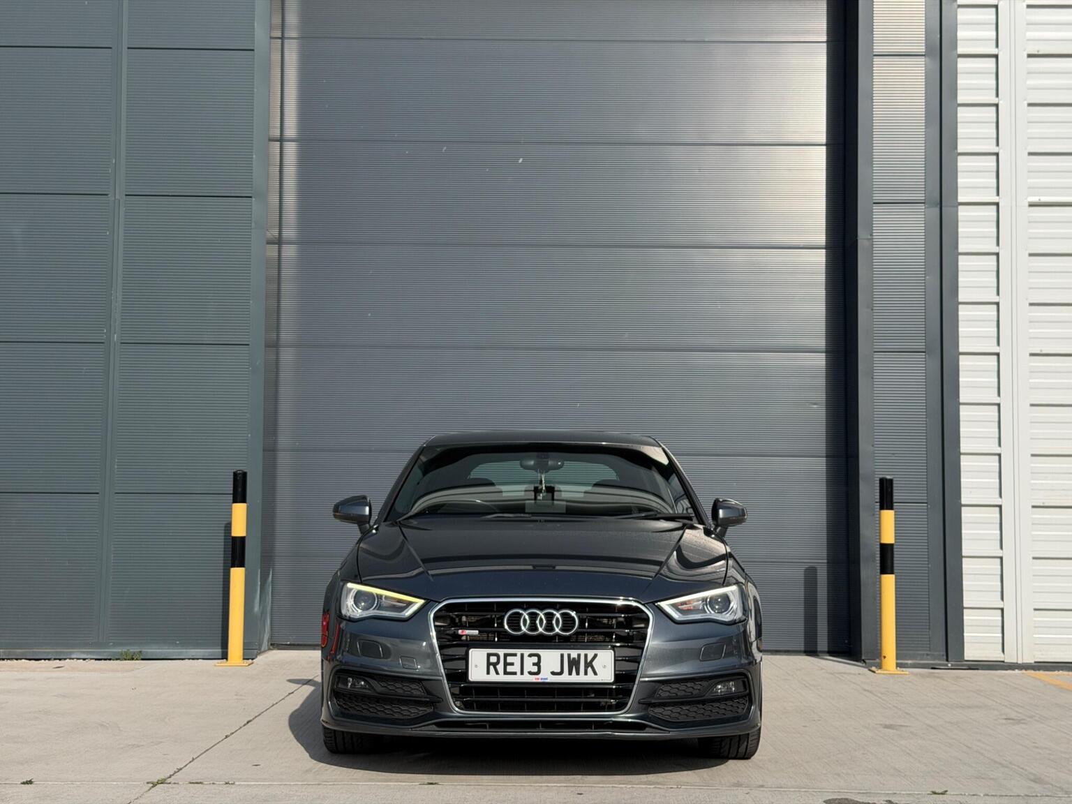2013 Audi A3 2.0 TDI S line Sportback Euro 5 (s/s) 5dr, exterior view 2
