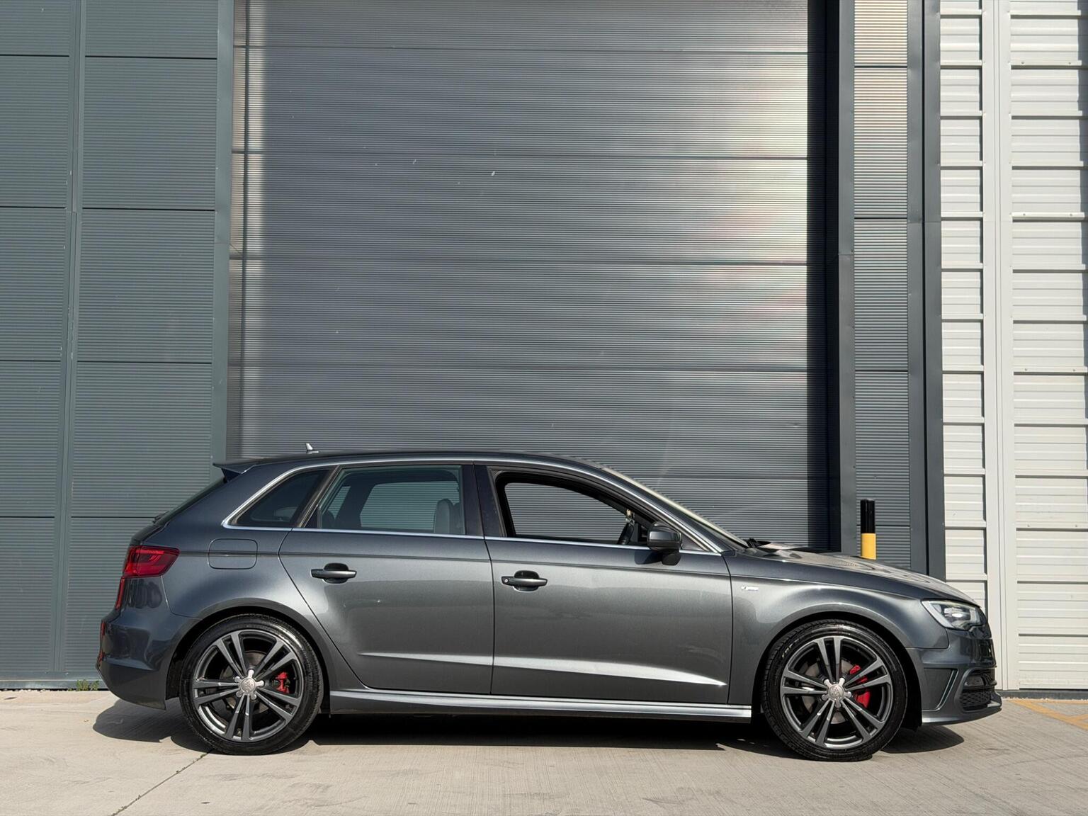 2013 Audi A3 2.0 TDI S line Sportback Euro 5 (s/s) 5dr, exterior view 3