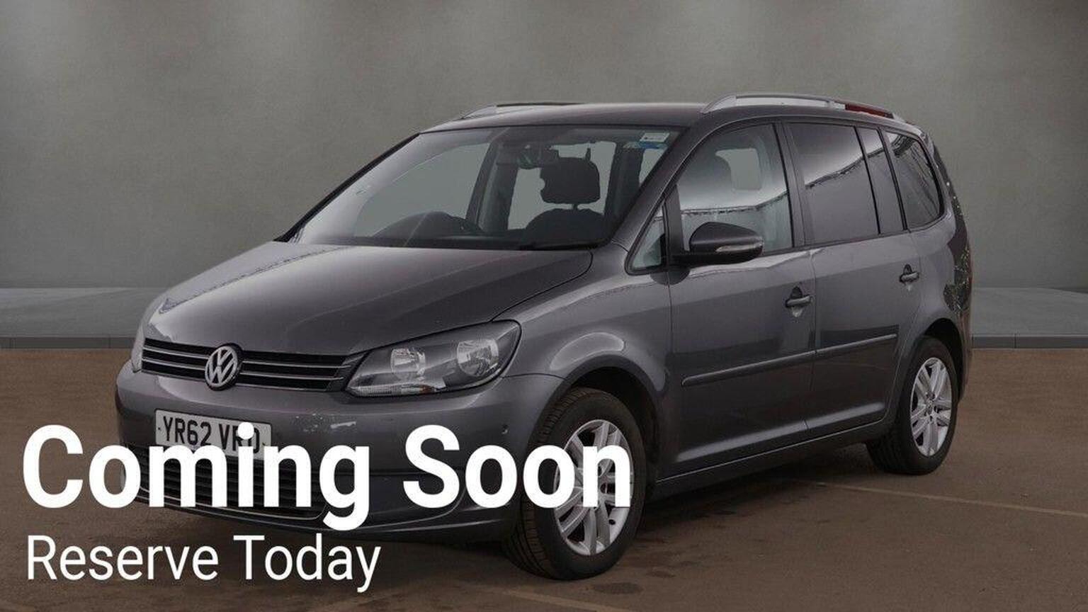 2012 Volkswagen TOURAN 1.6 TDI SE DSG Euro 5 5dr, exterior view 2