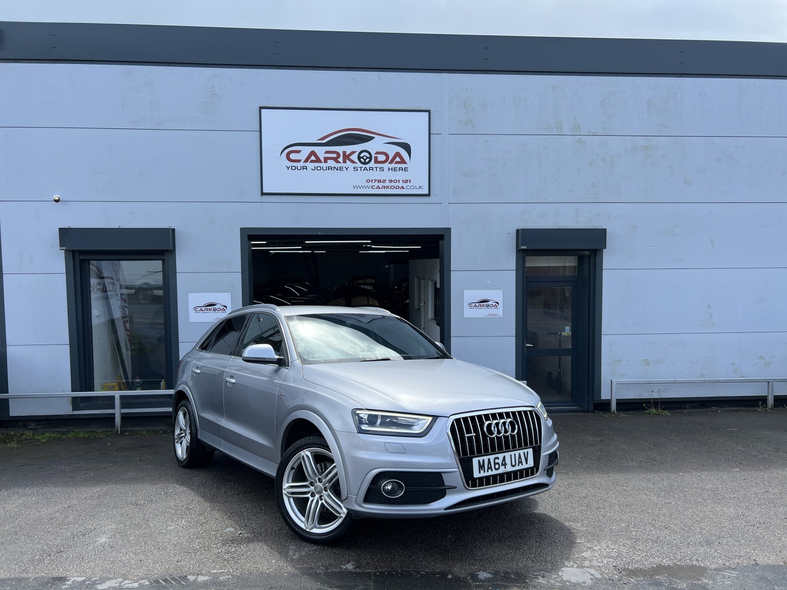 2014 Audi Q3 2.0 TDI S line Plus, exterior view 3