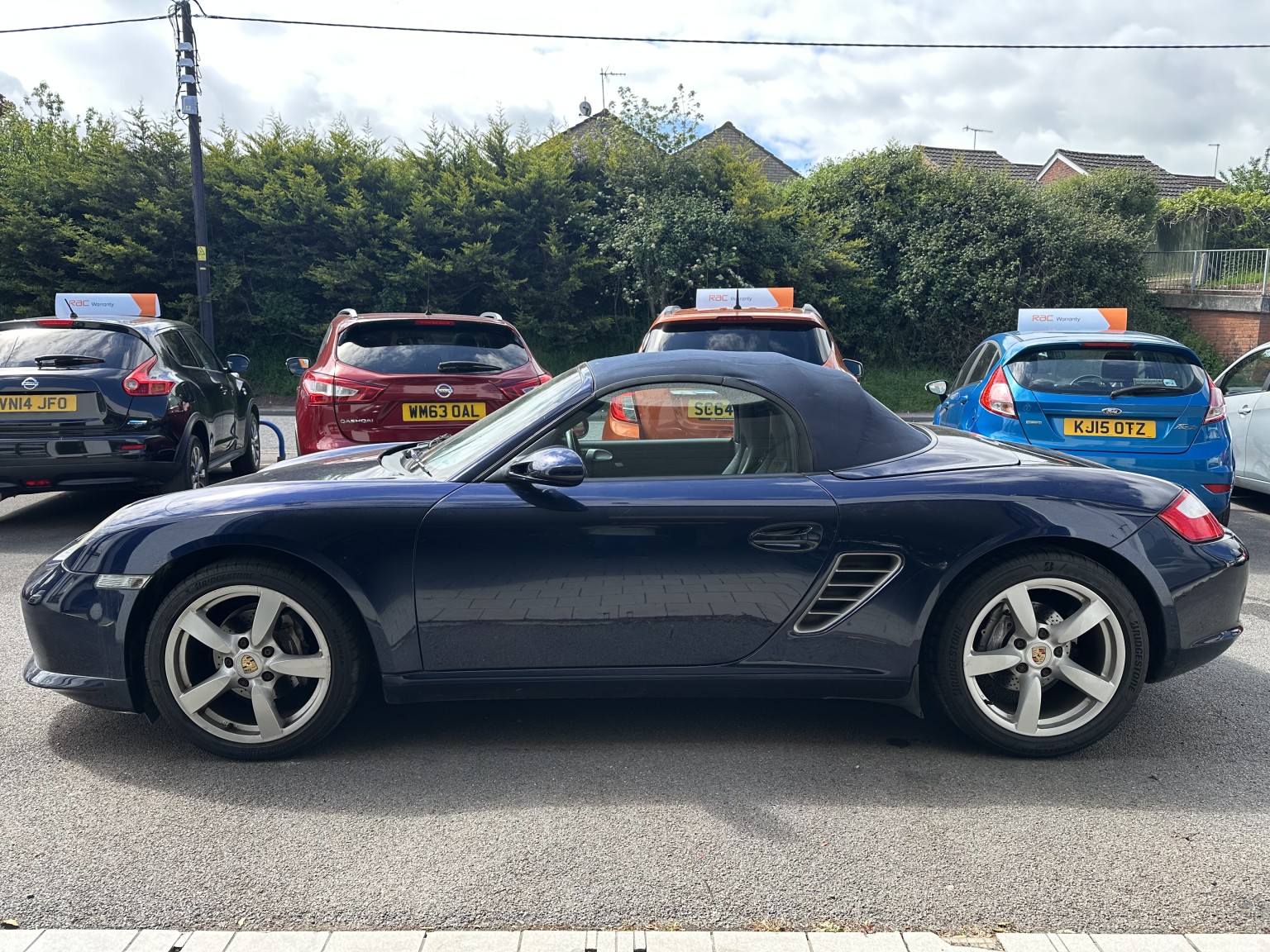 2008 Porsche BOXSTER 2.7 987, exterior view 2