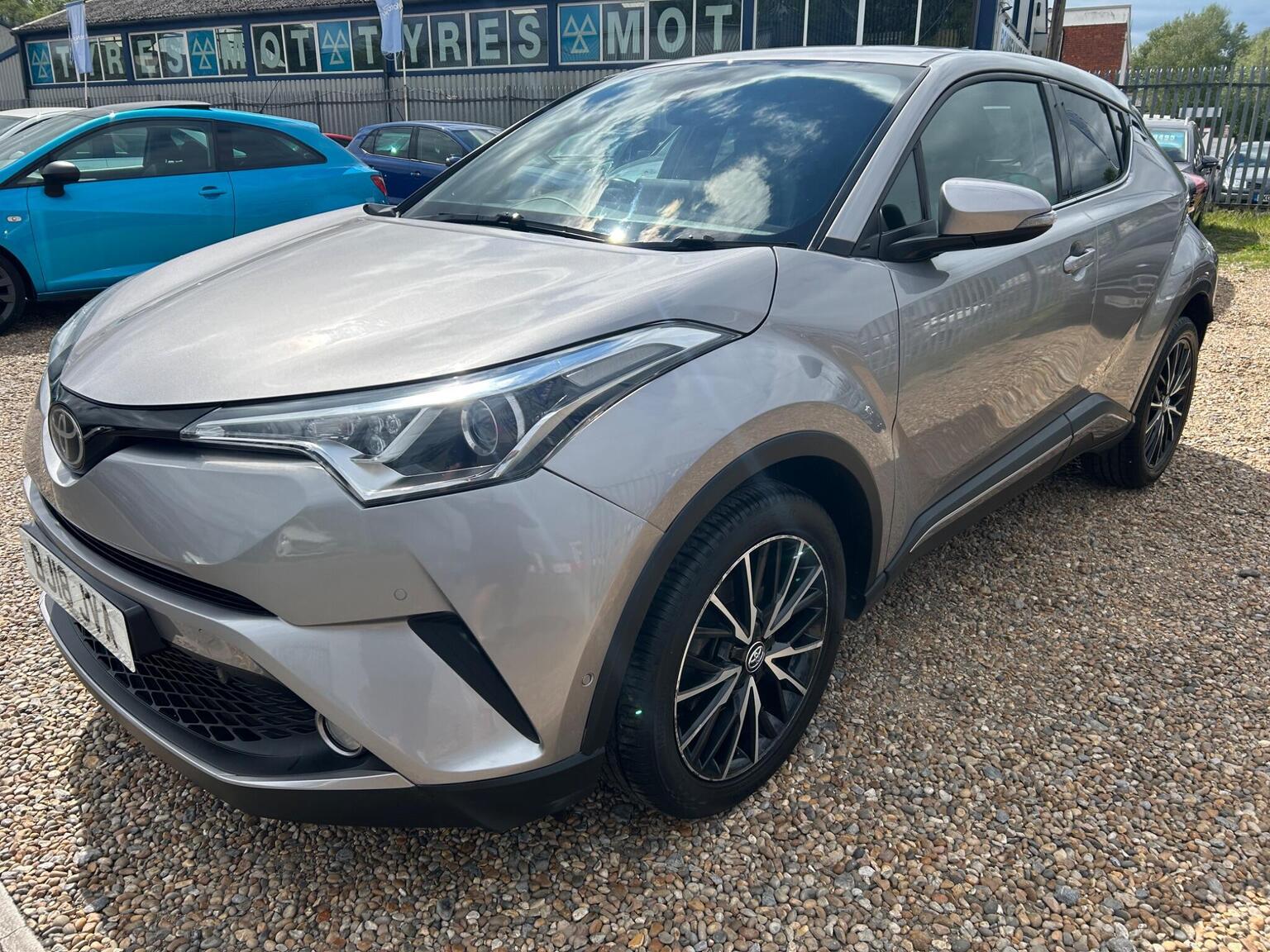2018 Toyota C-HR 1.2 VVT-i Excel CVT Euro 6 (s/s) 5dr, exterior view 3