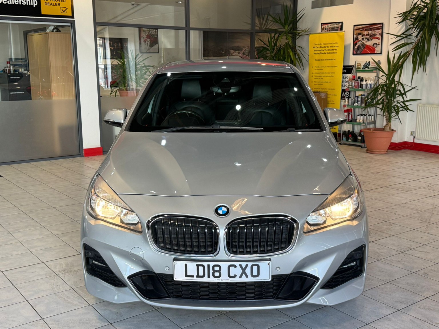 2018 BMW 2 SERIES ACTIVE TOURER 2.0 220d M Sport Active Tourer, exterior view 3