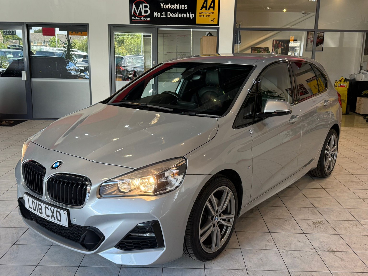 2018 BMW 2 SERIES ACTIVE TOURER 2.0 220d M Sport Active Tourer, exterior view 4