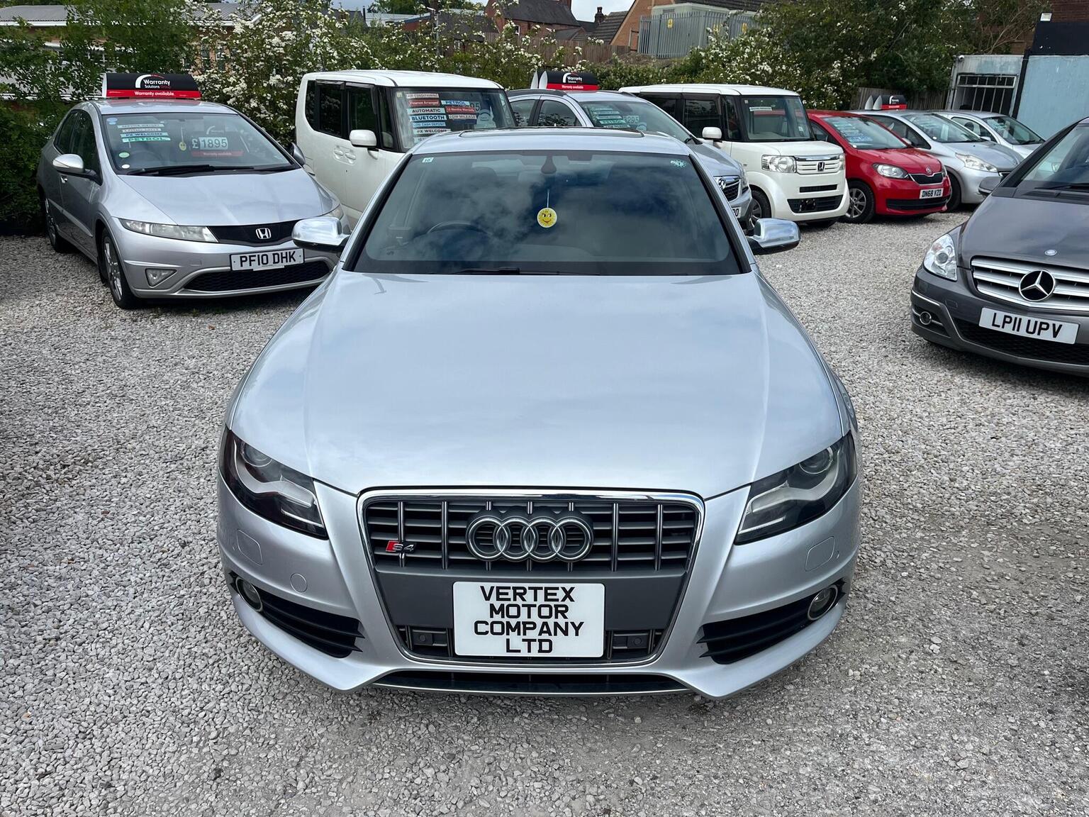 2011 Audi S4 3.0 TFSI V6 S Tronic quattro Euro 5 4dr, exterior view 2