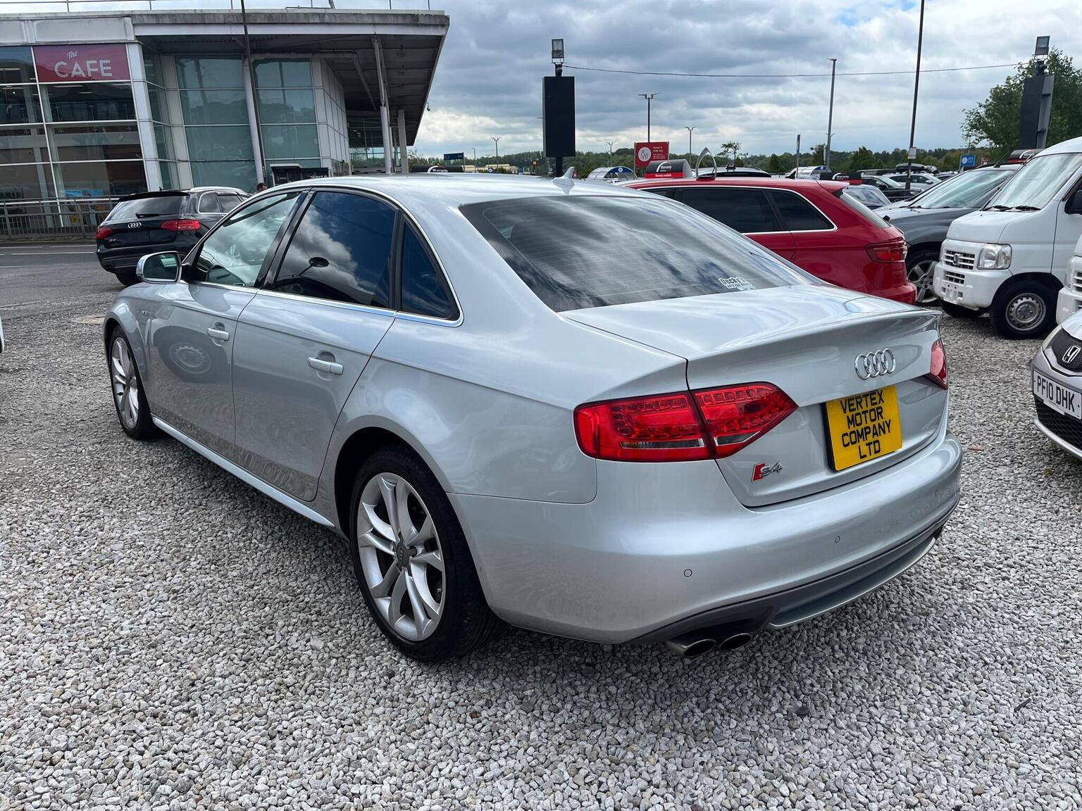 2011 Audi S4 3.0 TFSI V6 S Tronic quattro Euro 5 4dr, exterior view 4
