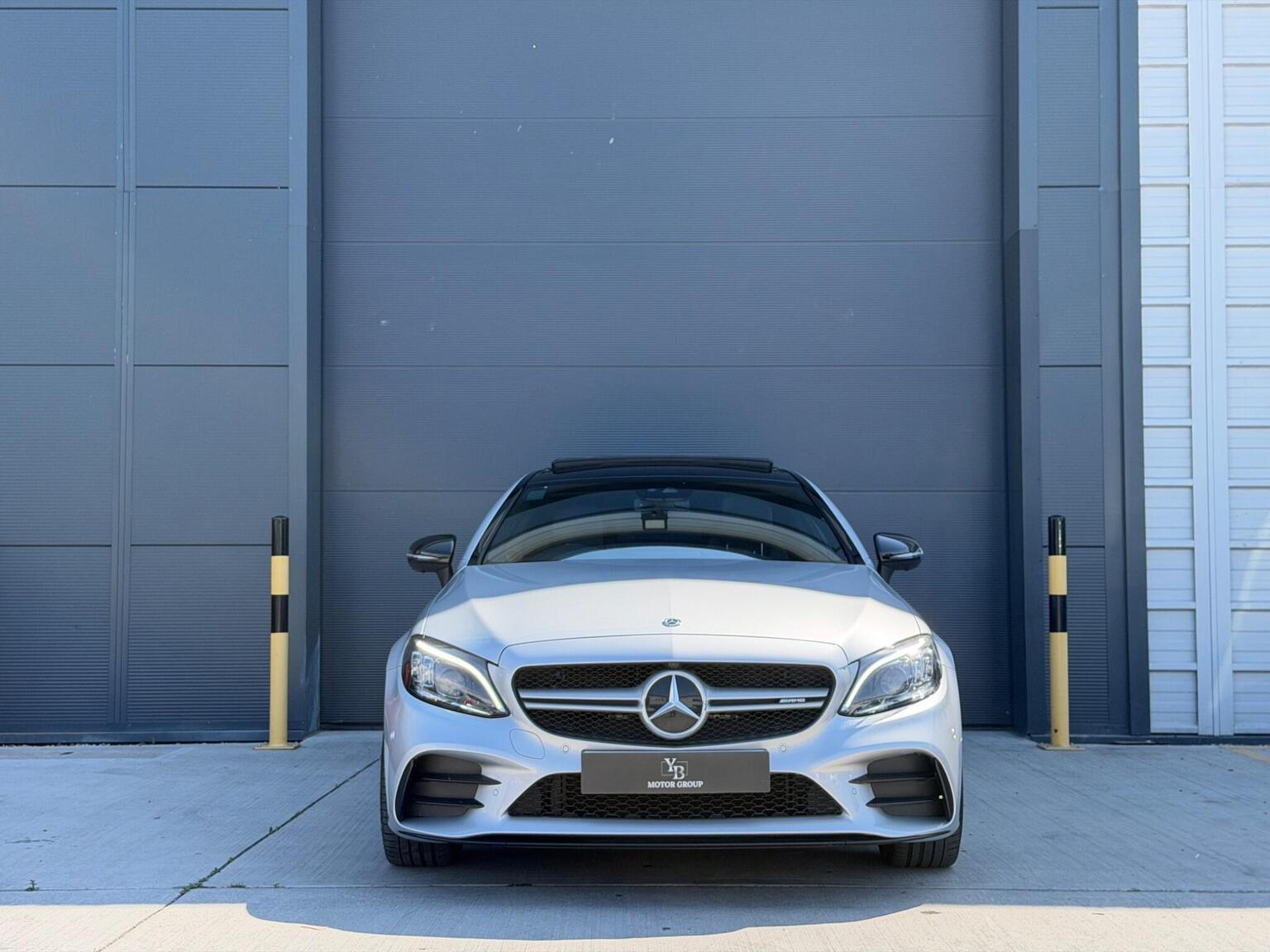 2021 Mercedes-Benz C CLASS 3.0 C43 V6 AMG Night Edition (Premium Plus) G-Tronic+ 4MATIC Euro 6 (s/s) 2dr, exterior view 2