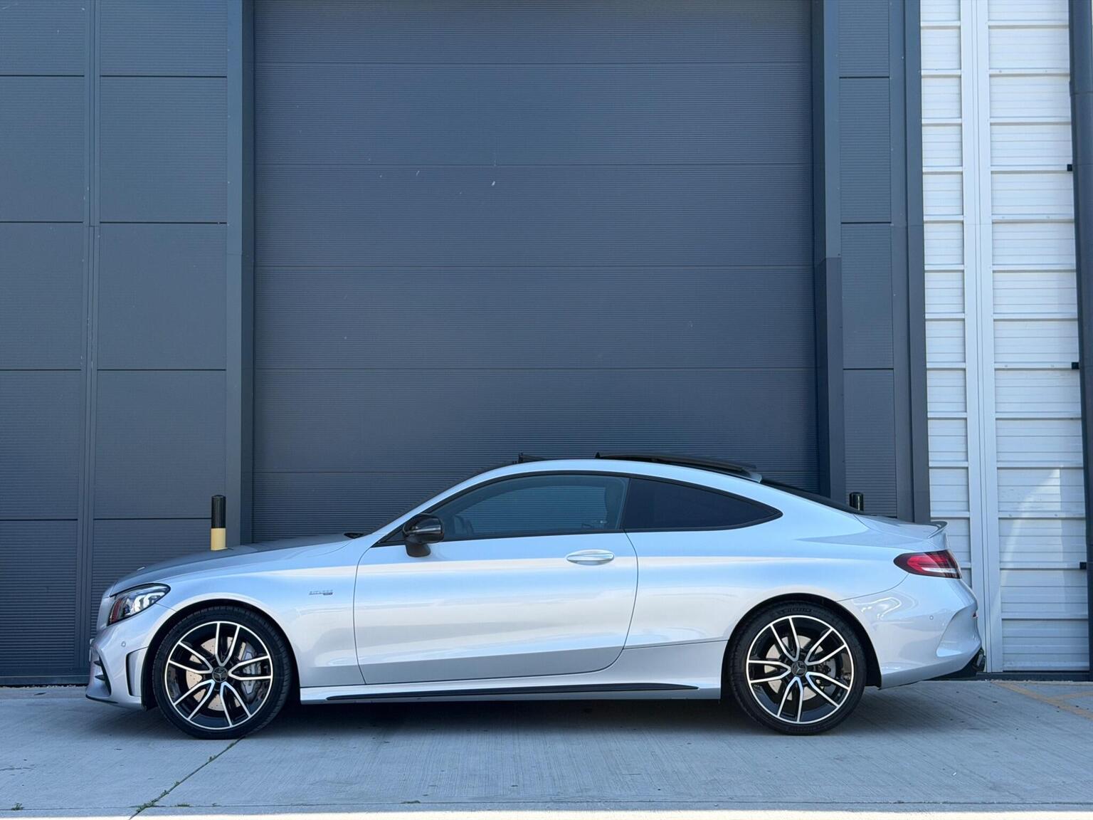 2021 Mercedes-Benz C CLASS 3.0 C43 V6 AMG Night Edition (Premium Plus) G-Tronic+ 4MATIC Euro 6 (s/s) 2dr, exterior view 4