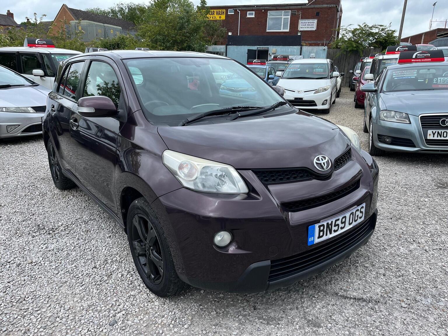 2009 Toyota URBAN CRUISER 1.4 D-4D 4WD Euro 4 5dr, exterior view 4