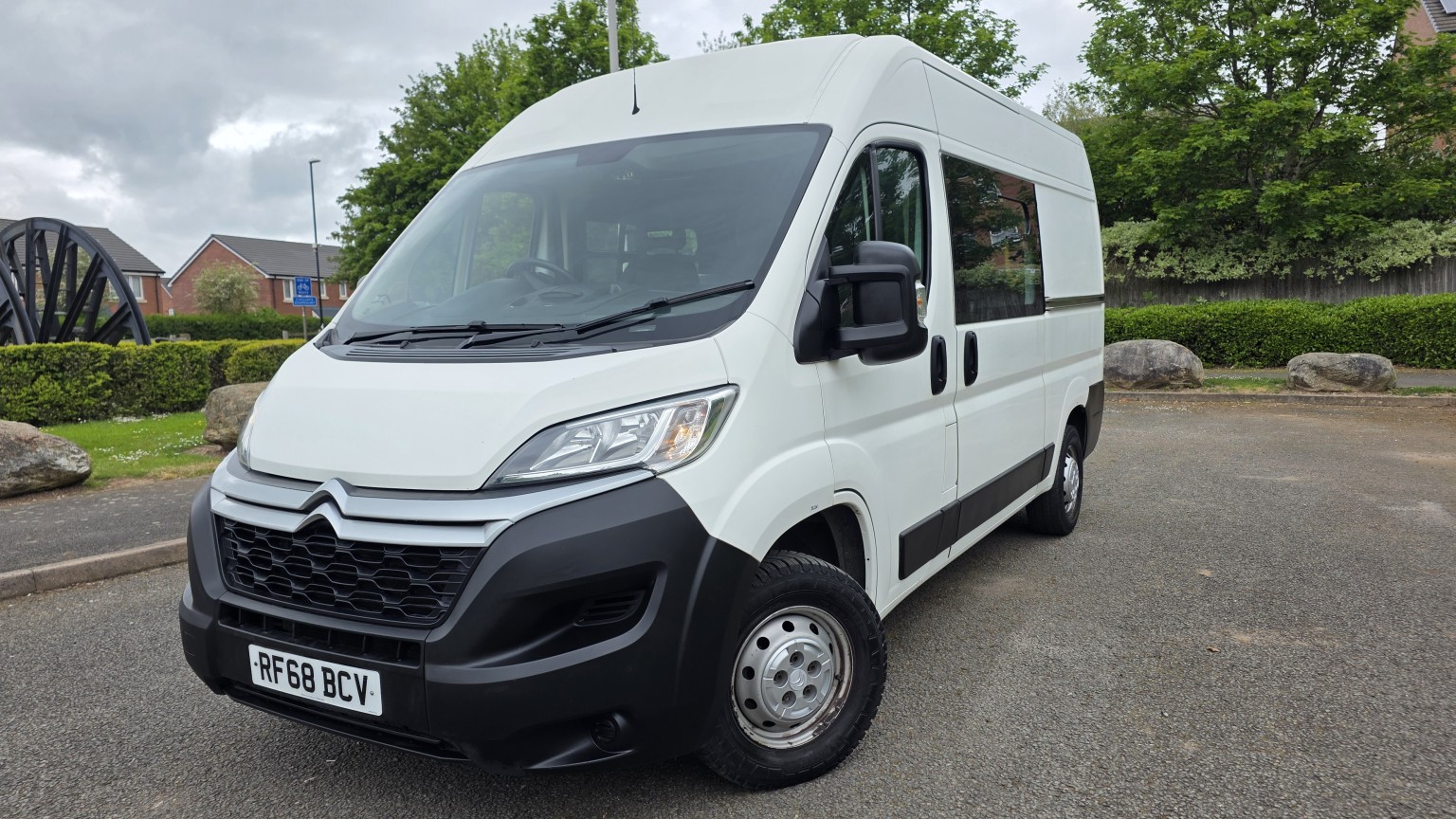2026 Citroen RELAY 2.2 HDi 35 Enterprise Special Edition 9 SEATER CREW CAB, exterior view 3