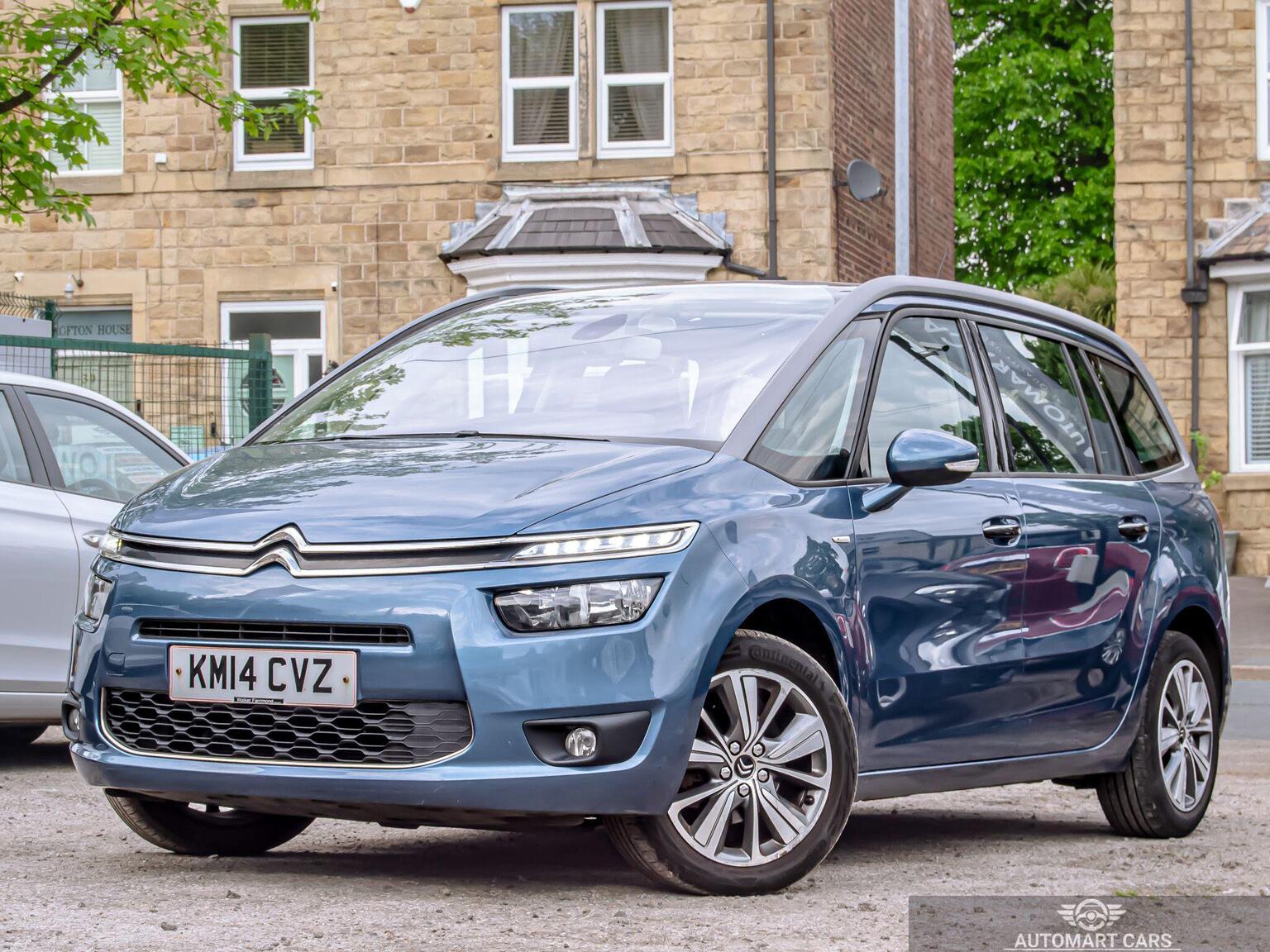 2014 Citroen GRAND C4 PICASSO 1.6 e-HDi Airdream Exclusive Euro 5 (s/s) 5dr, exterior view 2
