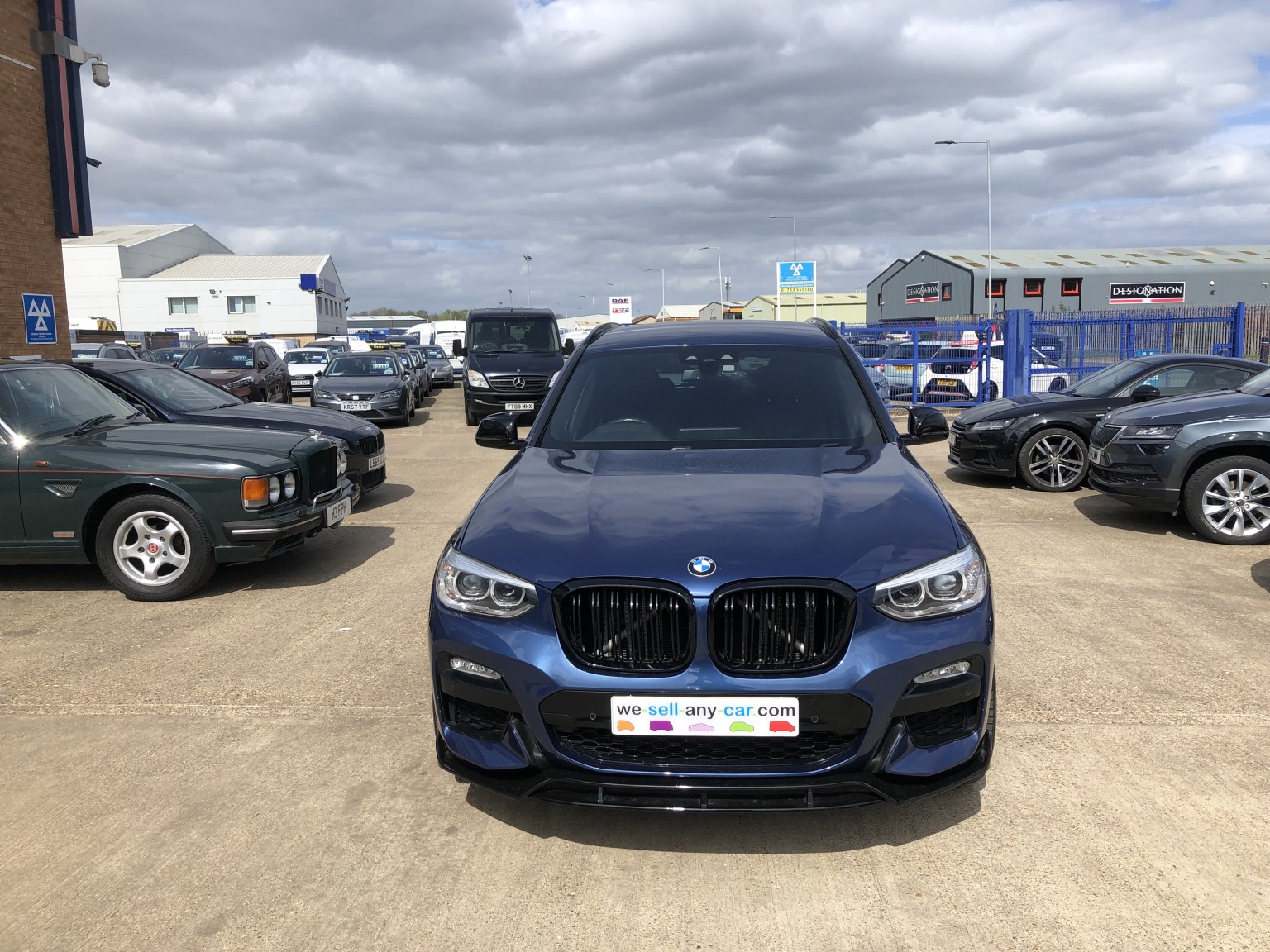 2018 BMW X3 2.0 X3 xDrive20i M Sport, exterior view 2