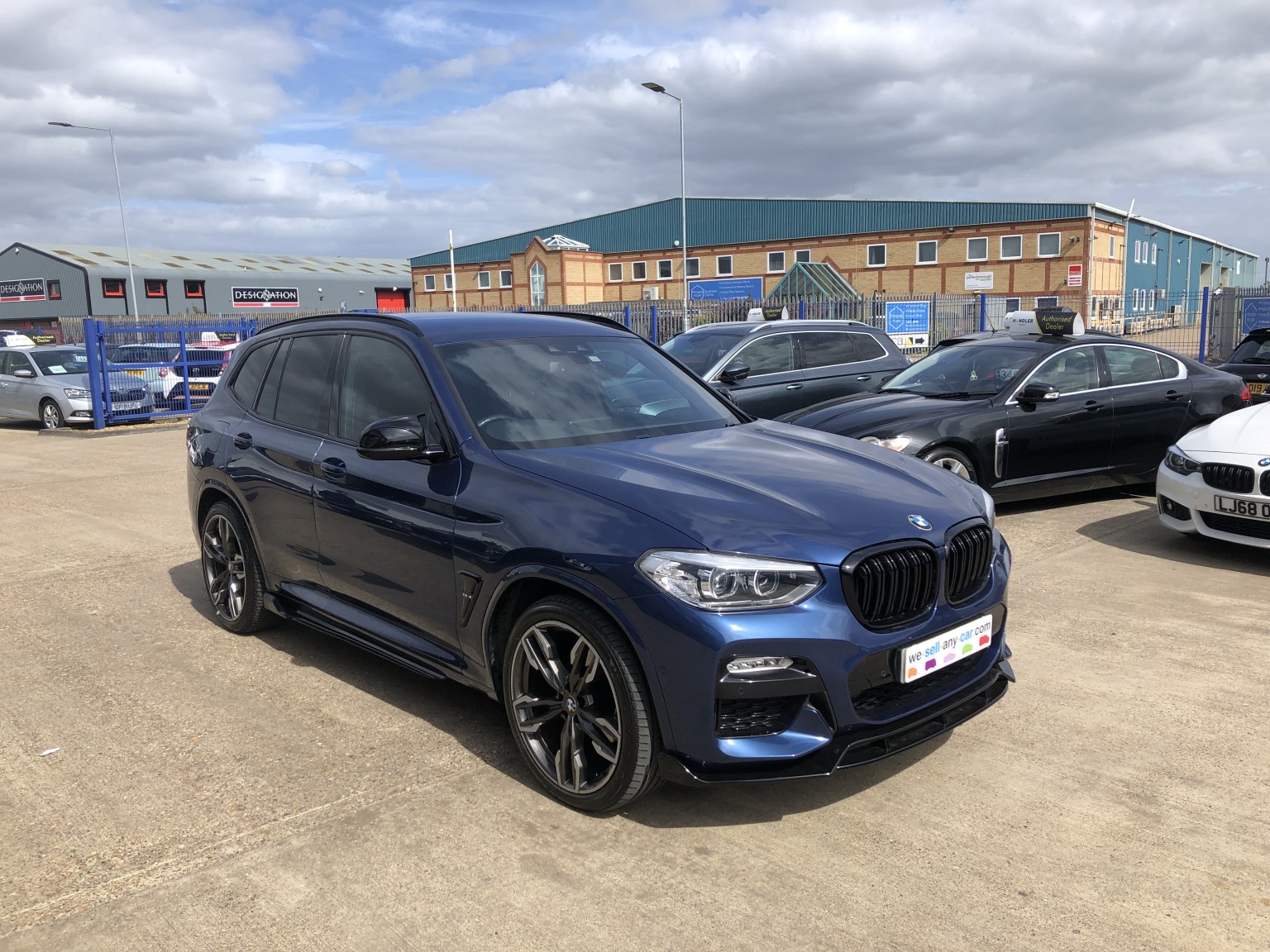 2018 BMW X3 2.0 X3 xDrive20i M Sport, exterior view 4