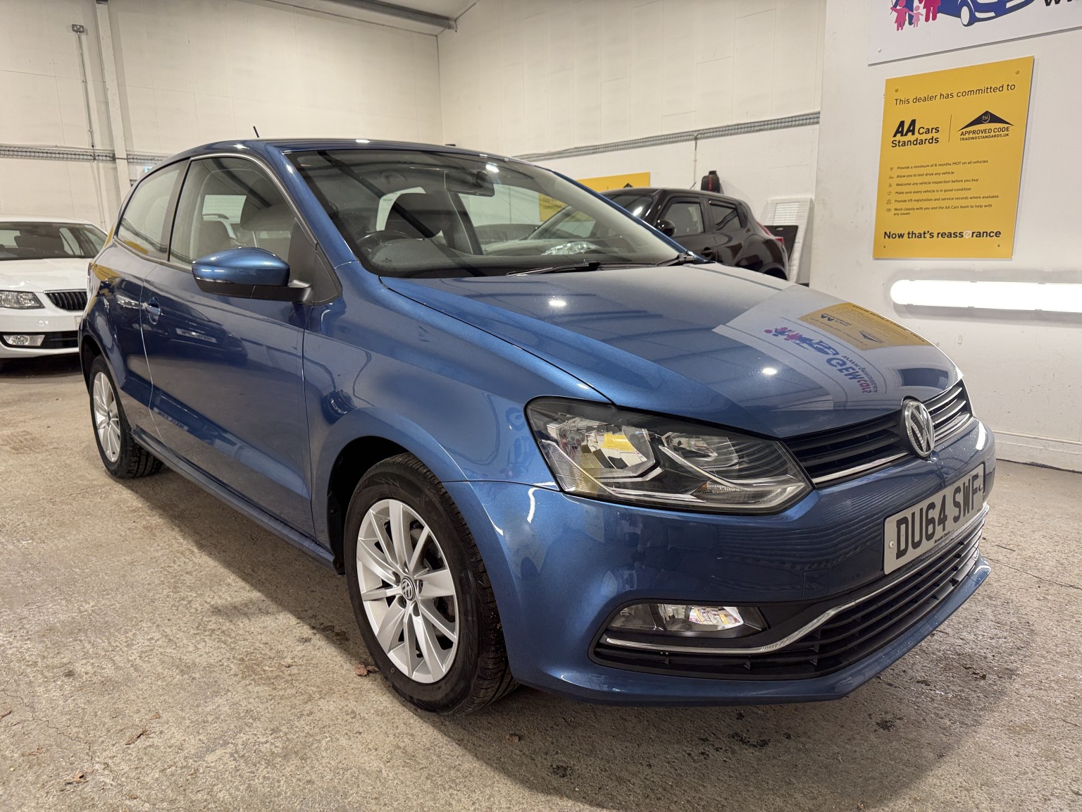 2014 Volkswagen POLO 1.0 BlueMotion Tech SE, exterior view 3