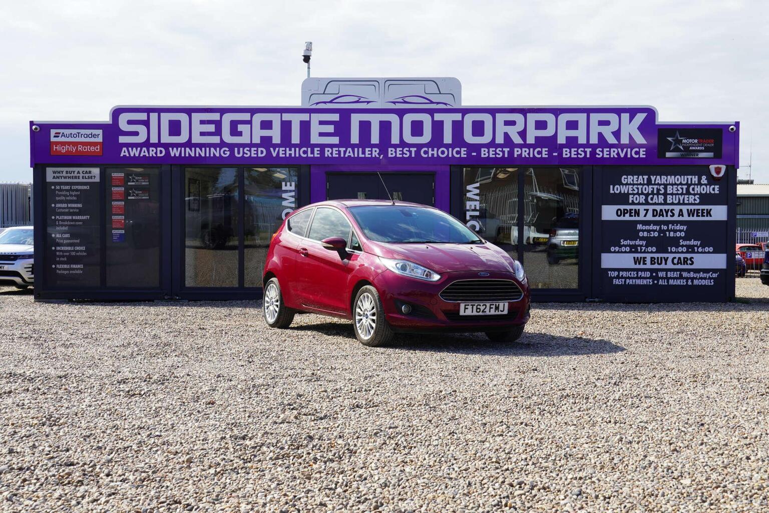 2012 FORD FIESTA 1.6 Titanium Powershift Euro 5 3dr